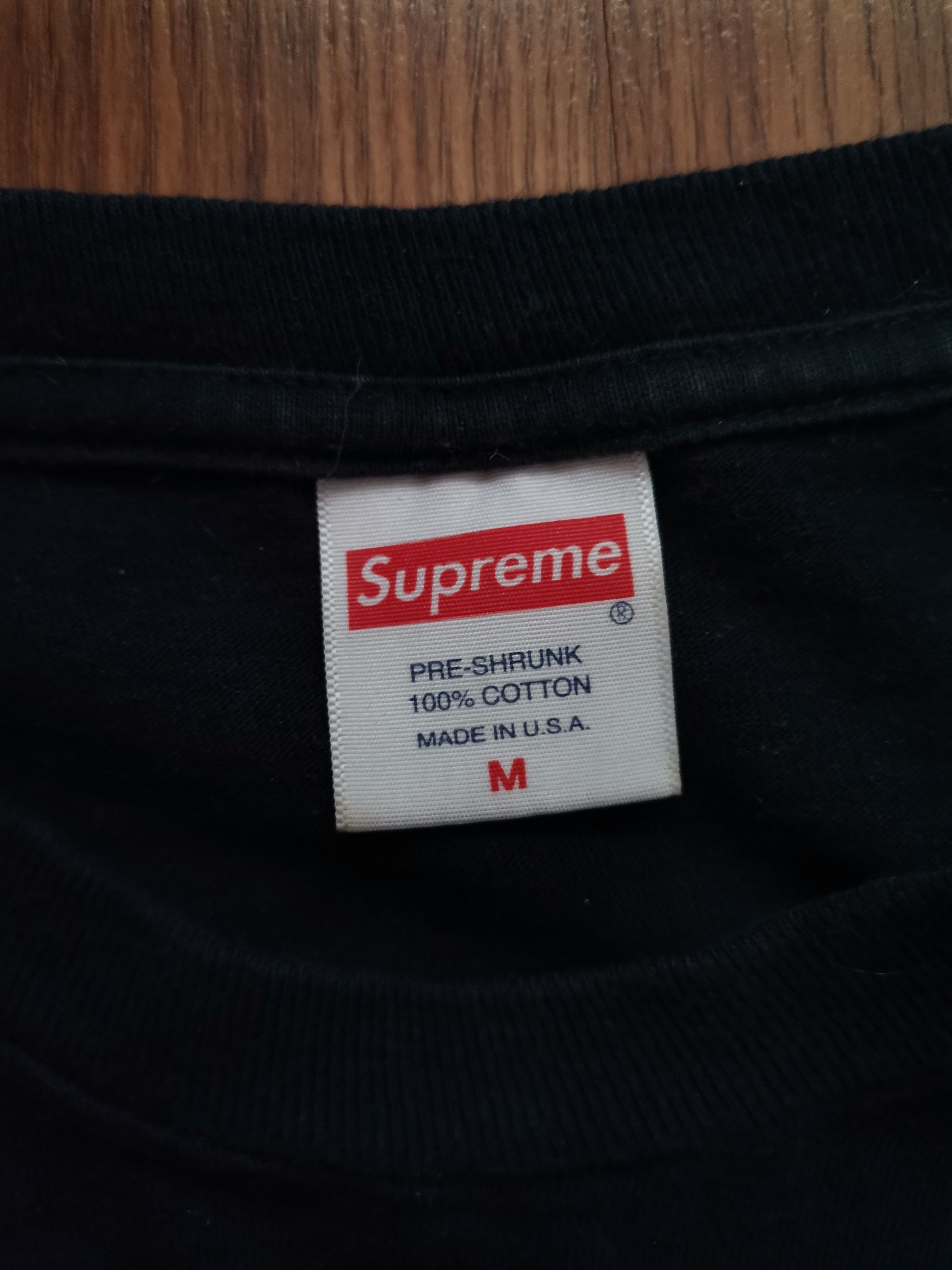 Supreme Supreme Ripple L/S Tee Size US M / EU 48-50 / 2 - 3 Thumbnail