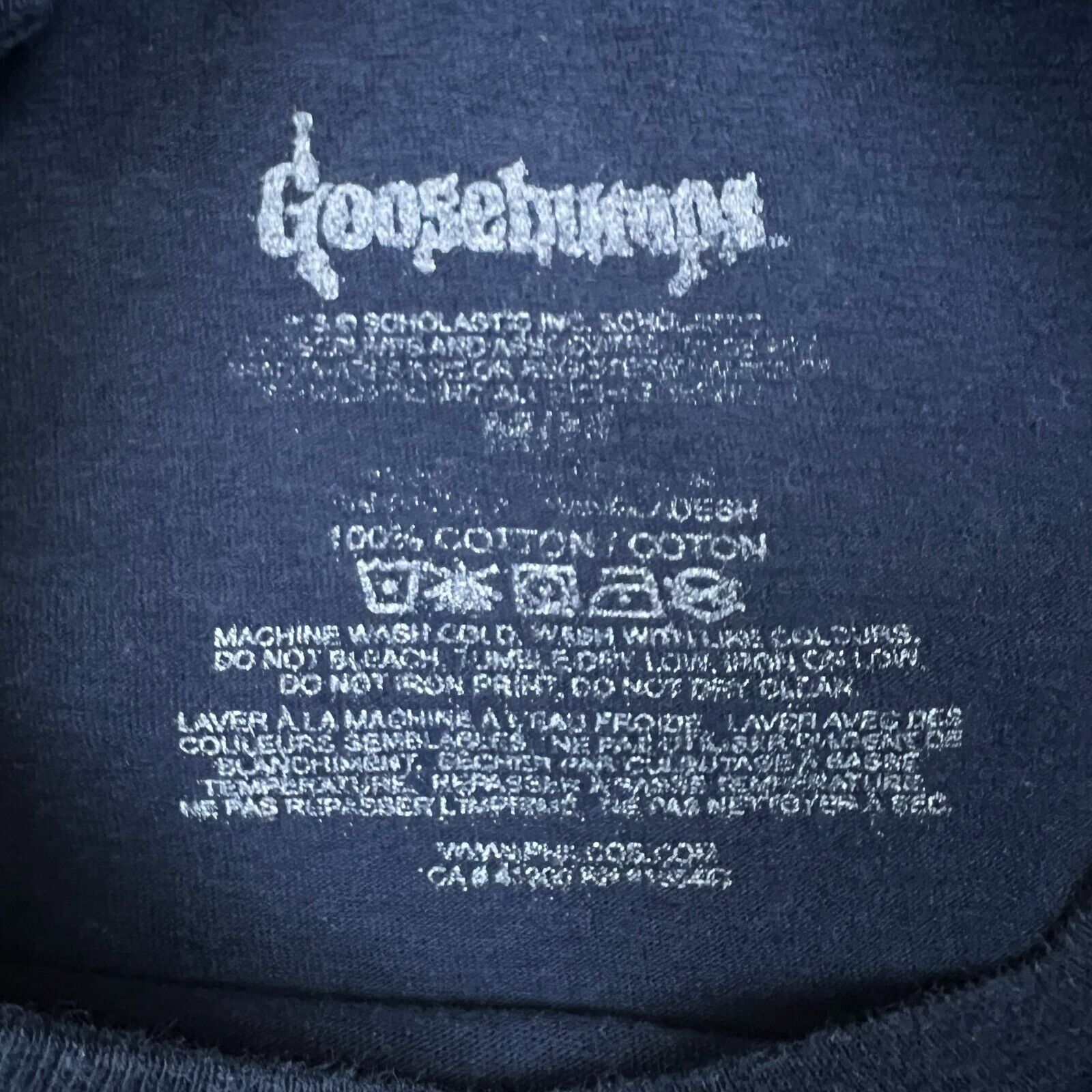 Cartoon Network × Garbage TV × Vintage Goosebumps T Shirt Welcome To Horrorland Short Sleeve Tee Size US M / EU 48-50 / 2 - 5 Thumbnail