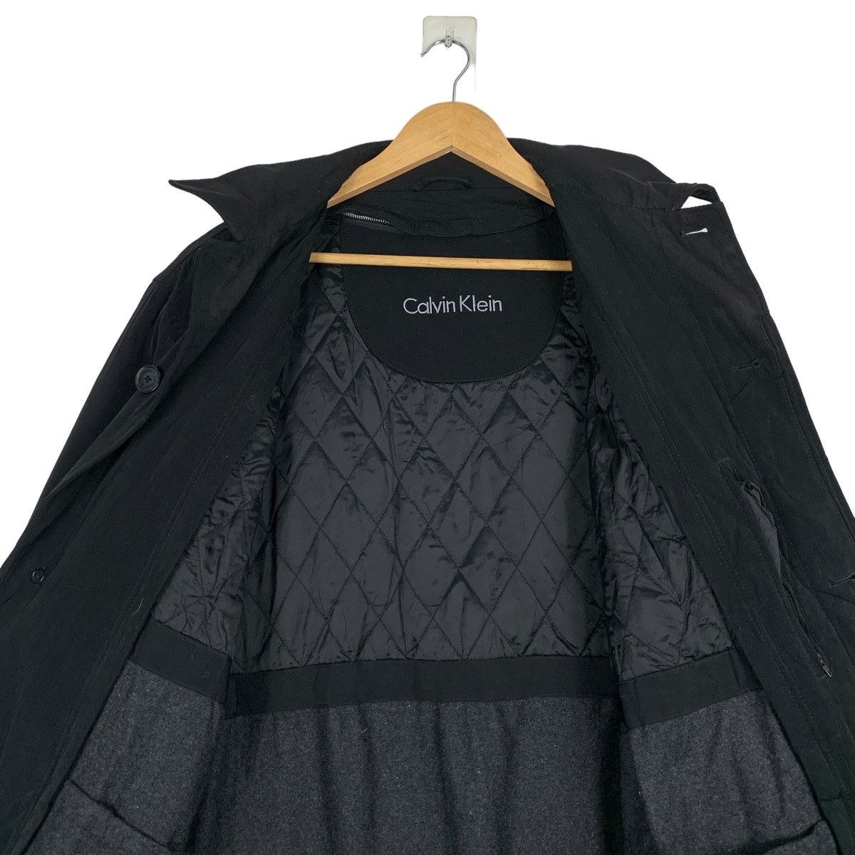 Calvin Klein CALVIN KLEIN Button Casual Collared Coat Jacket #1151-C53 Size US XL / EU 56 / 4 - 12 Thumbnail
