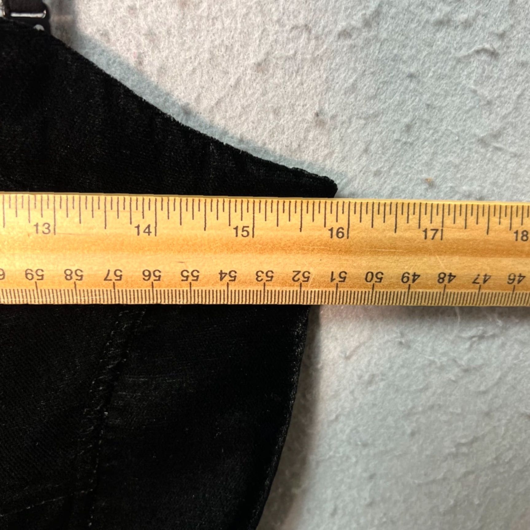Zara Zara Dress Mini Velvet Beaded Skirt Adjustable Straps Black L Women Adult Large Party Cocktail 90s? Size 36" / US 14 / IT 50 - 5 Thumbnail