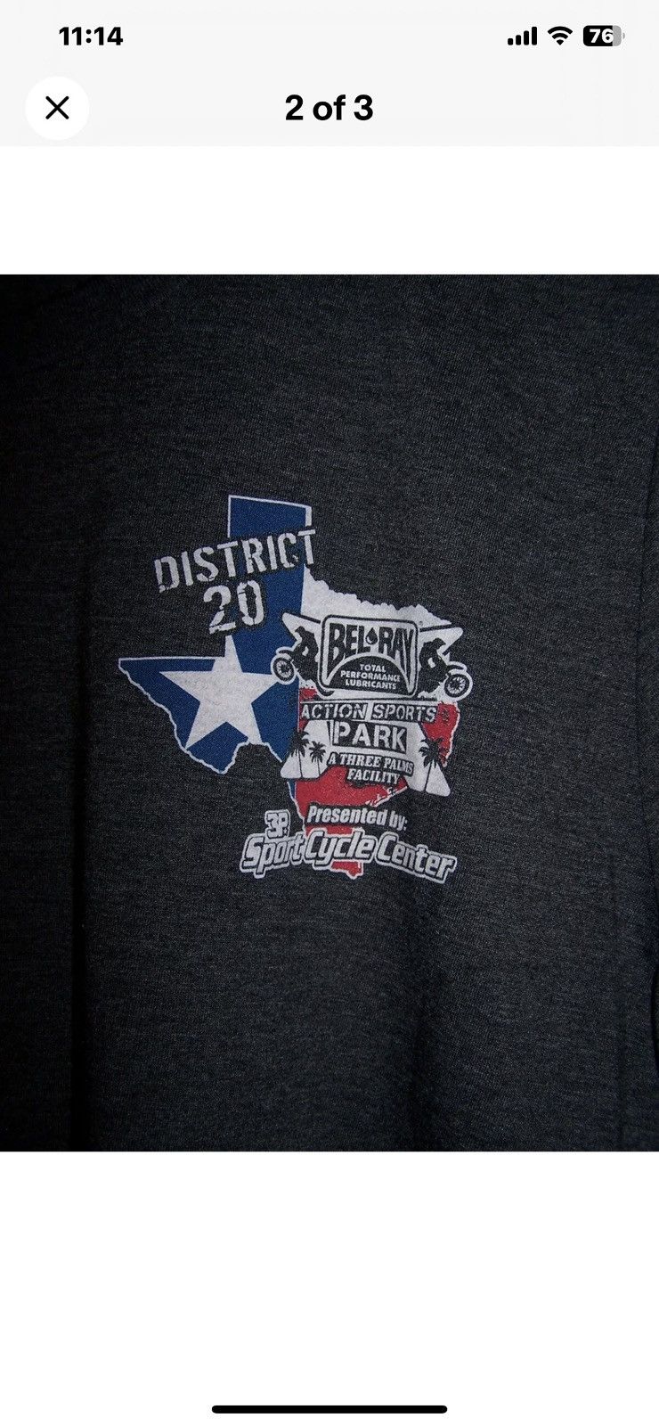 Canvas District 20 Belray Action Sports T Shirt Size US L / EU 52-54 / 3 - 2 Thumbnail