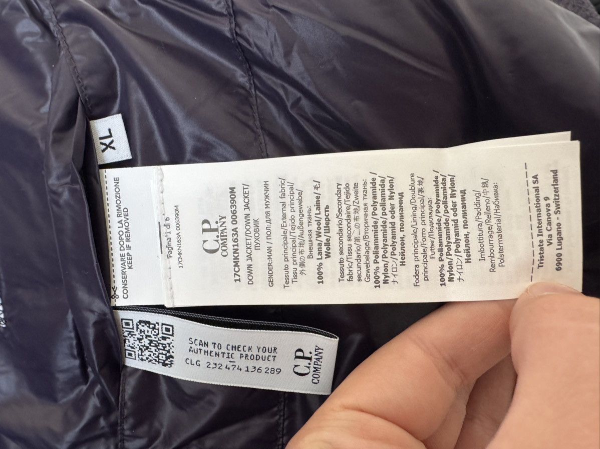 C.P. Company C.P Company Merino Wool DD Shell Knitwear Jacket Size US XL / EU 56 / 4 - 14 Thumbnail