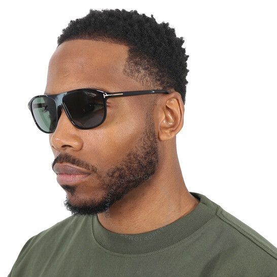 Tom Ford Tom Ford Men Sunglasses Pilot PRESCOTT FT1027 01R BRAND NEW Size ONE SIZE - 8 Thumbnail