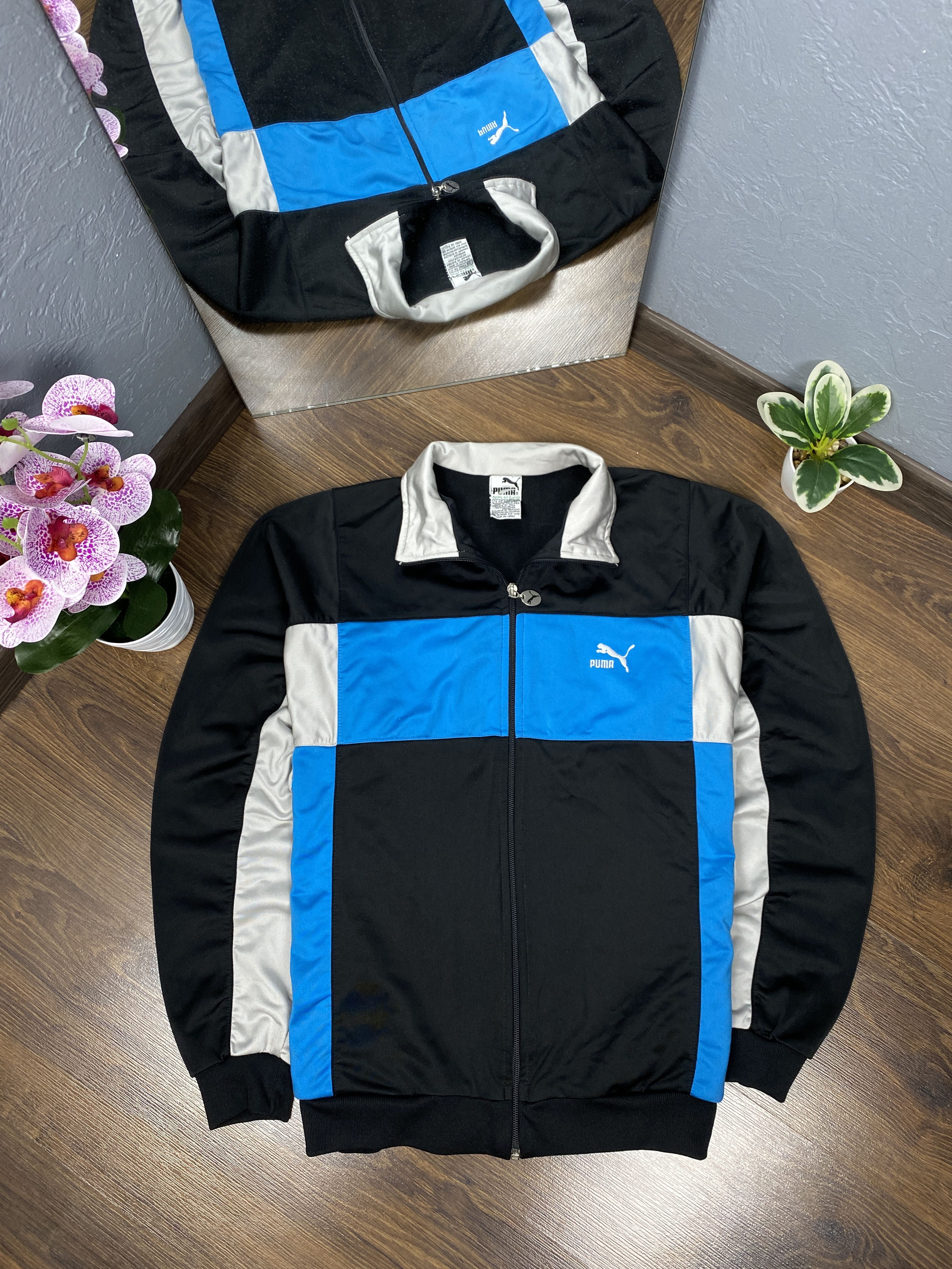 Puma × Vintage Puma vintage track top jacket y2k Size US M / EU 48-50 / 2 - 1 Thumbnail