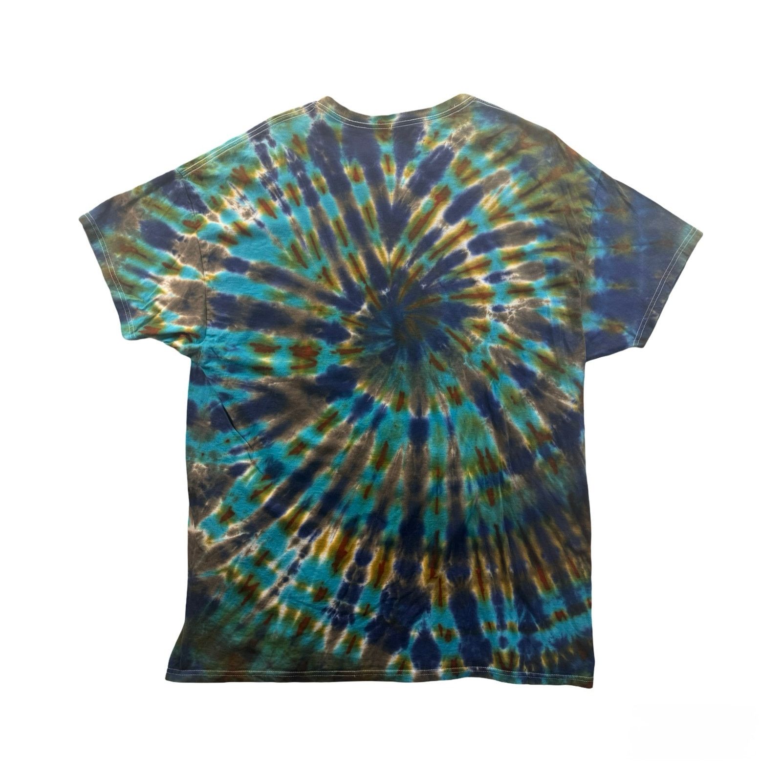 Vintage 2XL tie-dye spiral T-Shirt Size US XXL / EU 58 / 5 - 2 Thumbnail