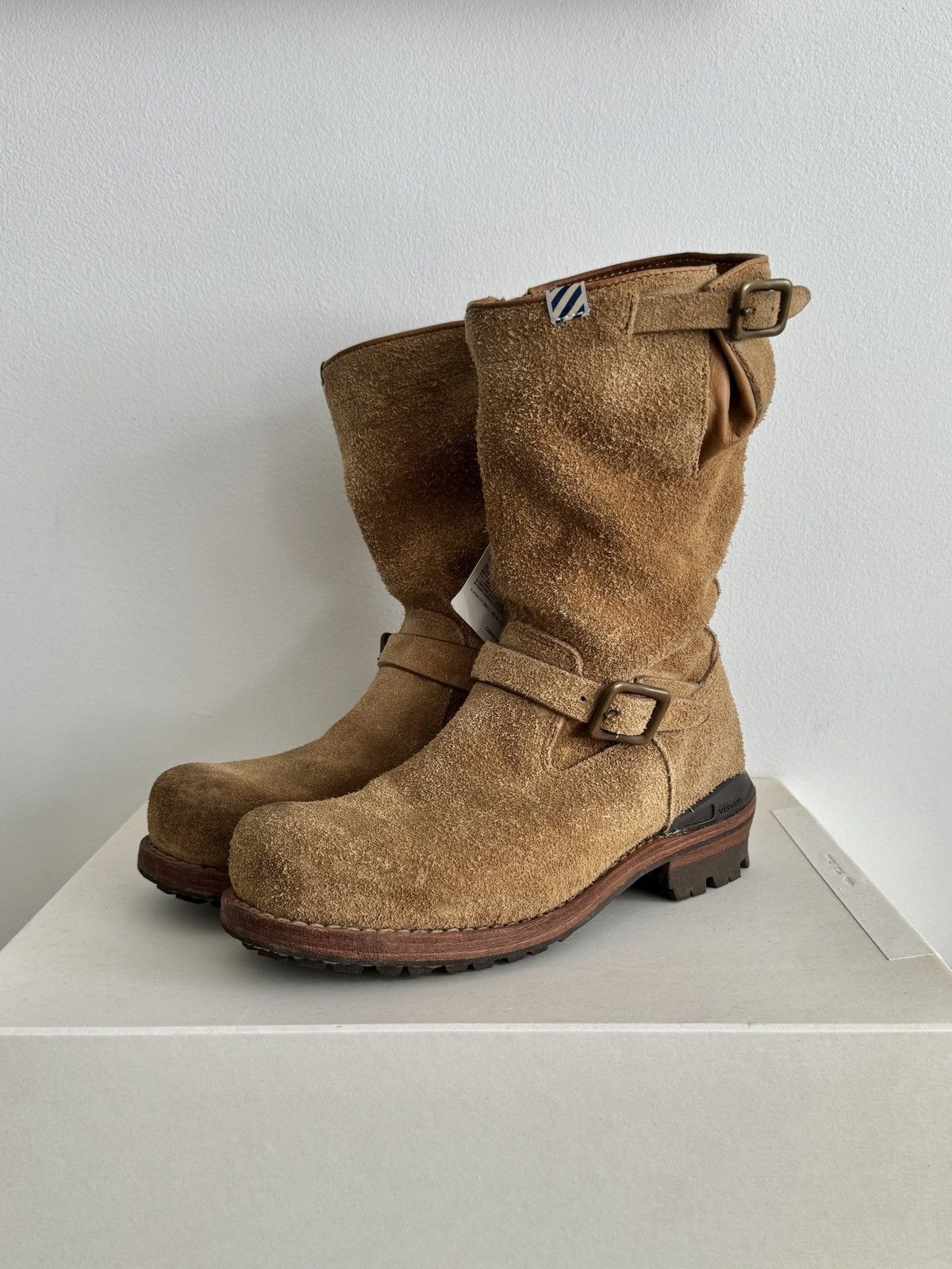 靴 visvim T.W.O.-FOLK (SUEDE) SAND M9 Visvim T.W.O. Boots-Folk | Sand | Canoe Club