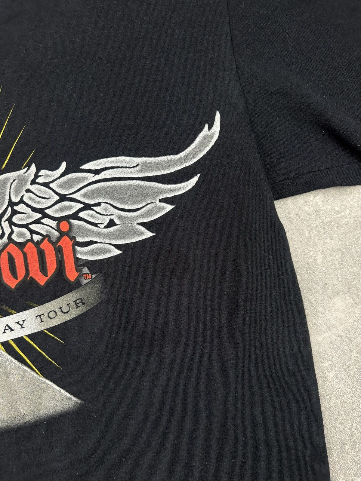 Fruit Of The Loom Bon Jovi 2007 The Lost Highway Tour Tee Size US S / EU 44-46 / 1 - 6 Thumbnail