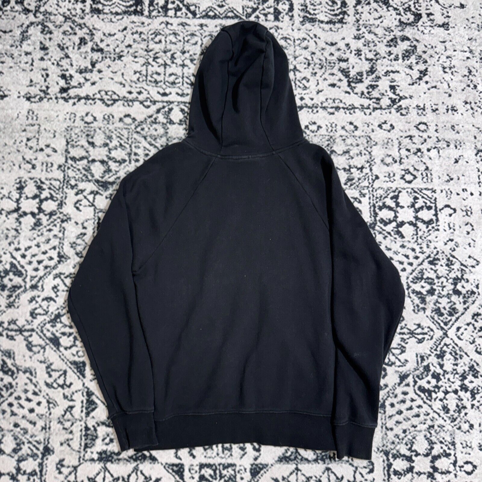 Nike × Vintage Nike Black Cotton Hoodie Size S 90s Multi Swoosh Rare Nocta Size US S / EU 44-46 / 1 - 12 Thumbnail
