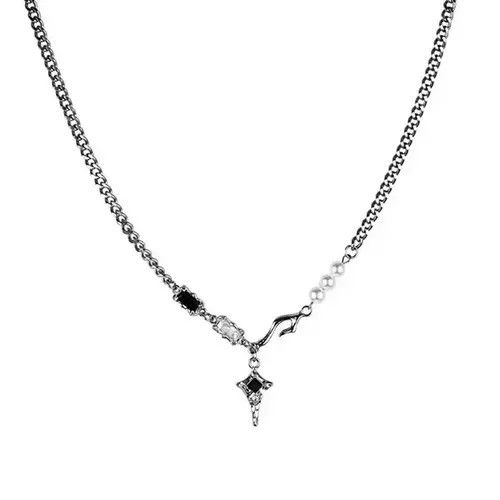 VIBE Punk Gothic Star Necklace y2k Size ONE SIZE - 3 Thumbnail