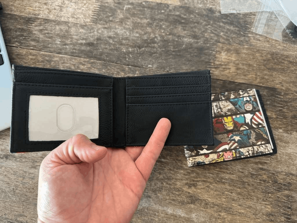 Other Marvel Comic Bi-Fold Wallets (2 Pack) – Superhero Design Size ONE SIZE - 2 Thumbnail