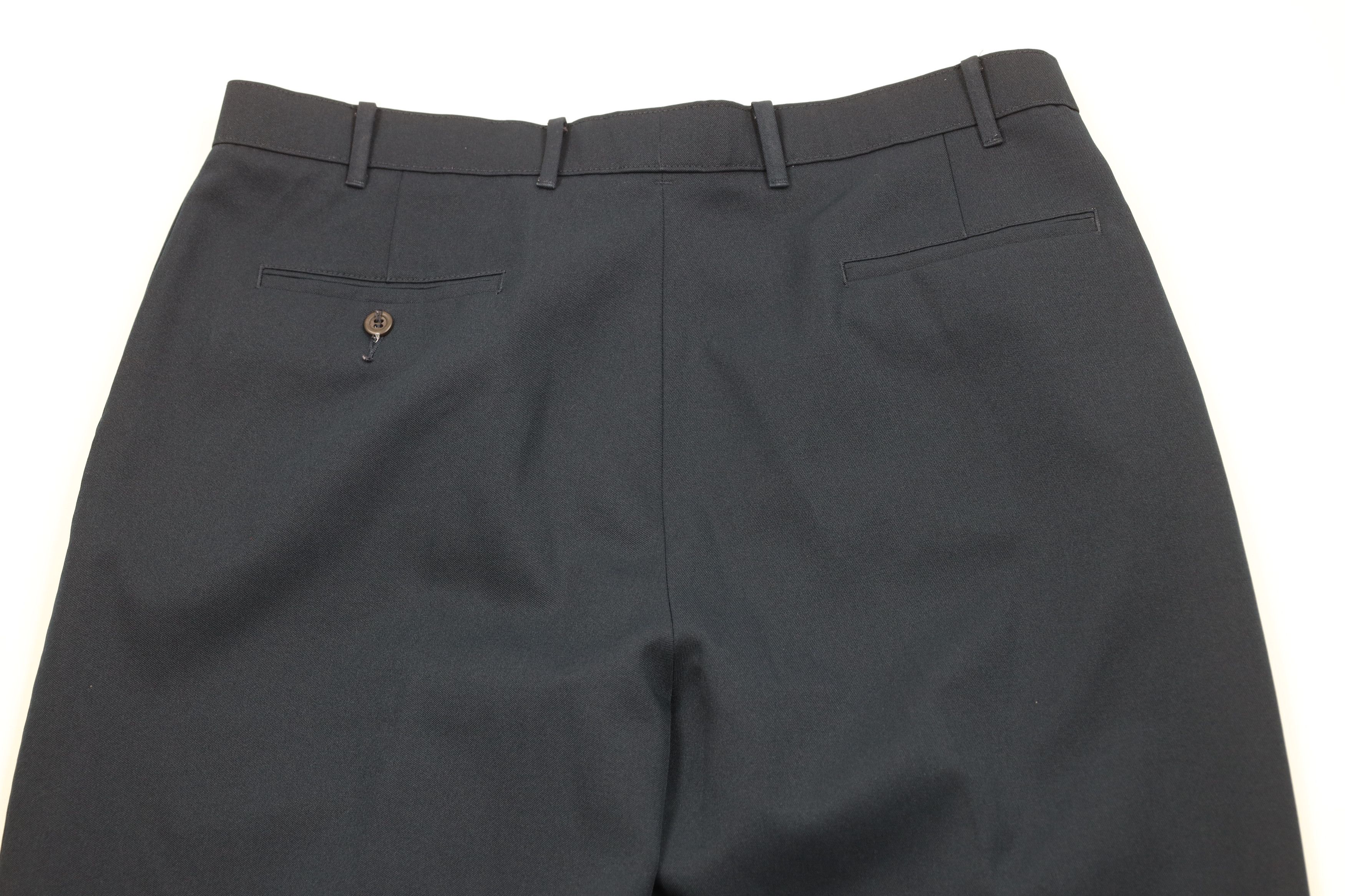 Levi's Vintage 90s Levis Wide Leg Chino Pants Navy Blue Polyester Size US 38 / EU 54 - 10 Thumbnail
