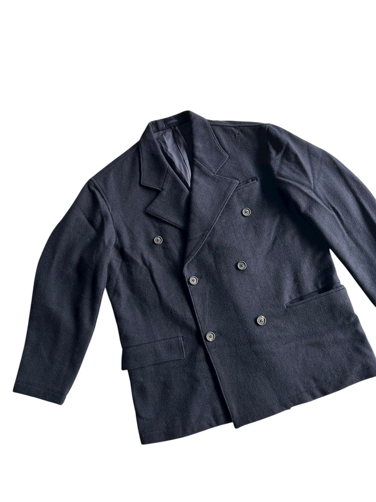 Yohji Yamamoto Y's Yohji Yamamoto Wool Jacket Coat Y's for men Size US S / EU 44-46 / 1 - 4 Thumbnail