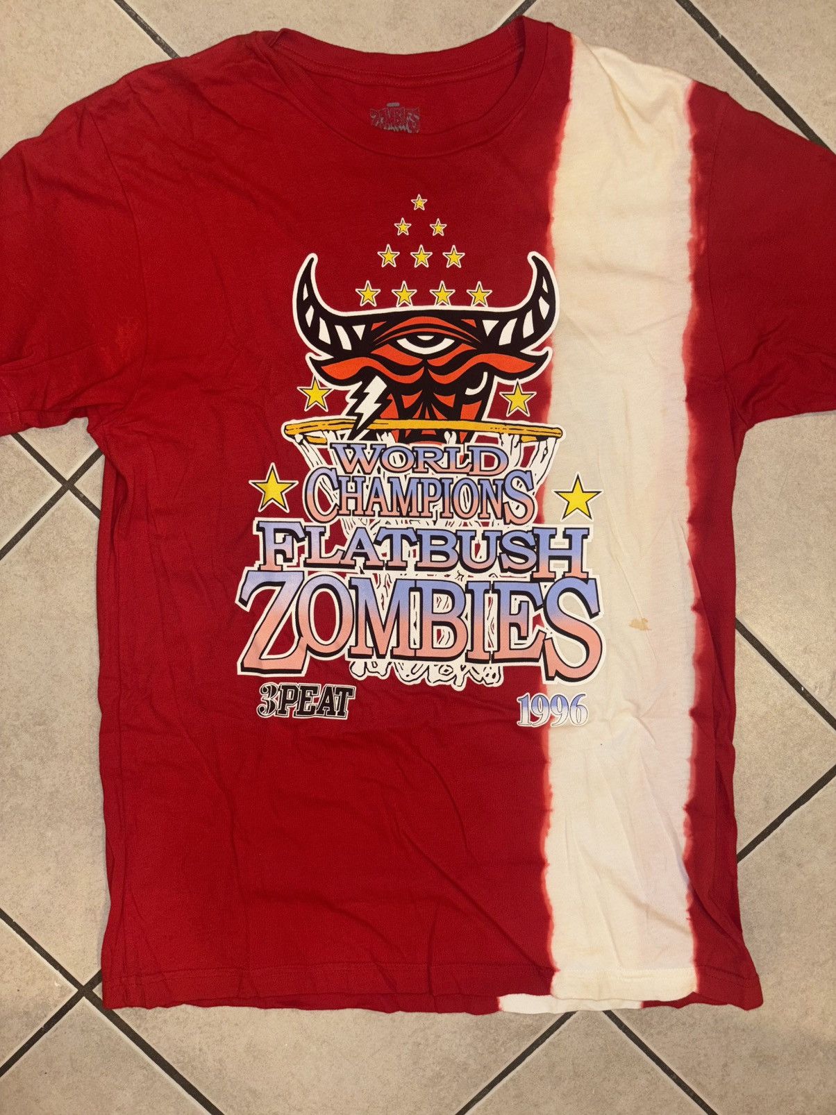 Flatbush Zombies Flatbush Zombie Chicago Bulls Tee Size US L / EU 52-54 / 3 - 1 Thumbnail