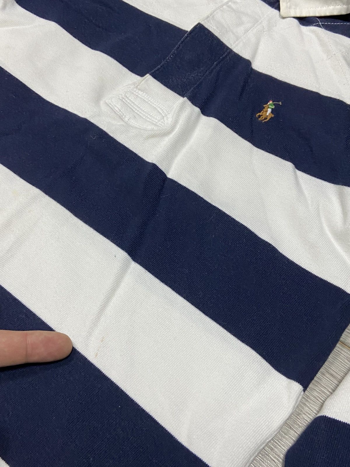 Rugby Ralph Lauren Vintage Polo Ralph Lauren sport Rugby long sleeve polo shirt Size L / US 10 / IT 46 - 5 Thumbnail