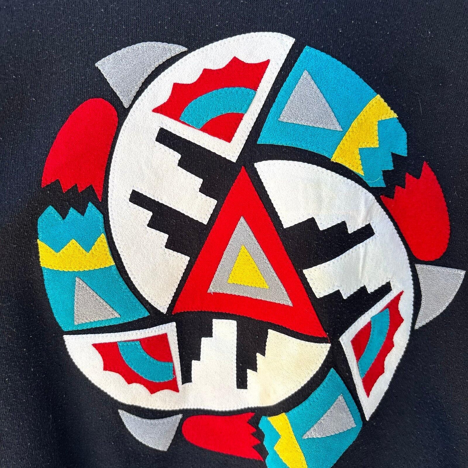 Lee Vintage 90s Aztec sweatshirt Size ONE SIZE - 3 Thumbnail