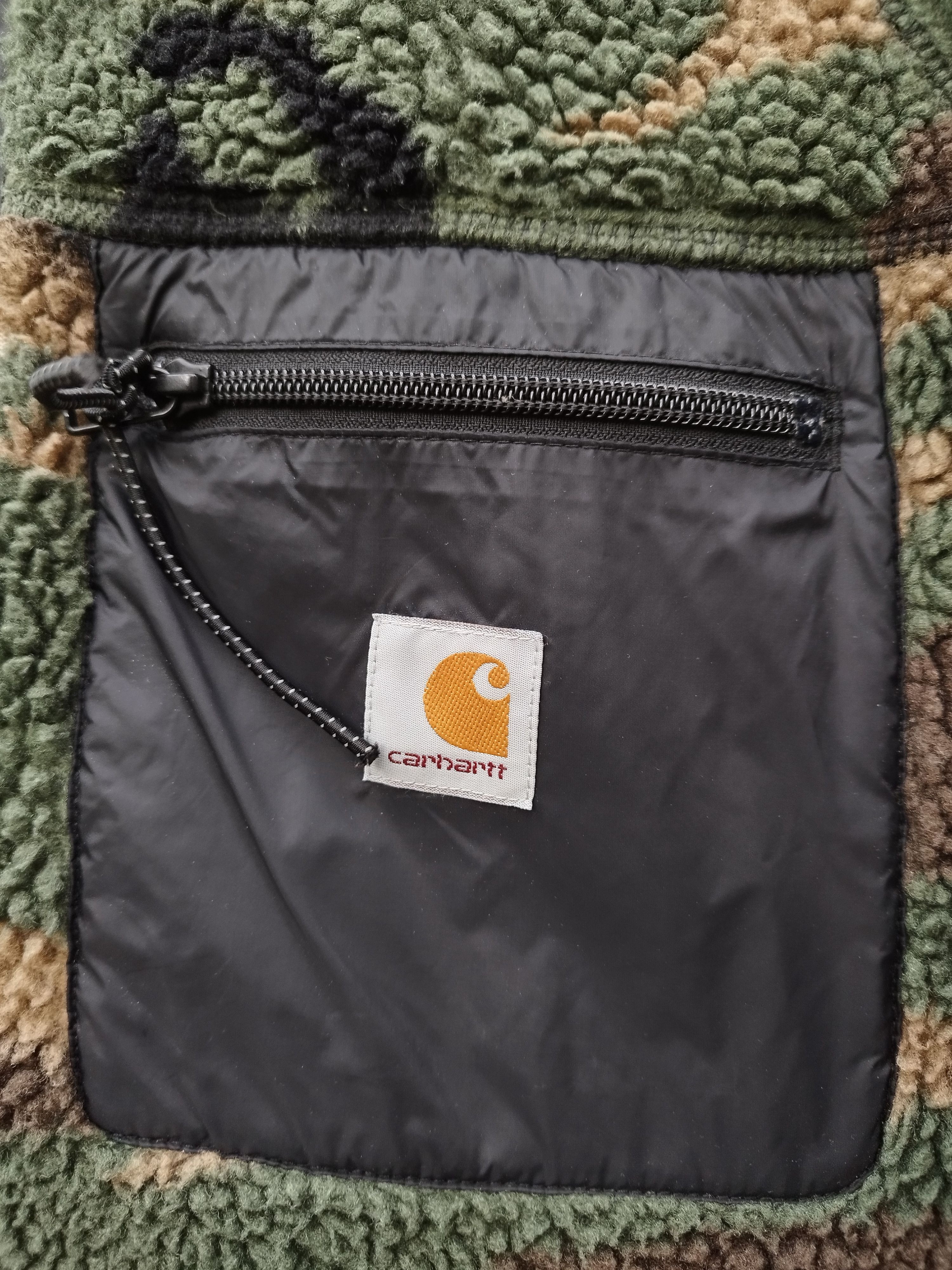 Carhartt Wip Carhartt WIP Prentis Liner Camo Fleece Jacket Camouflage Size US L / EU 52-54 / 3 - 5 Thumbnail