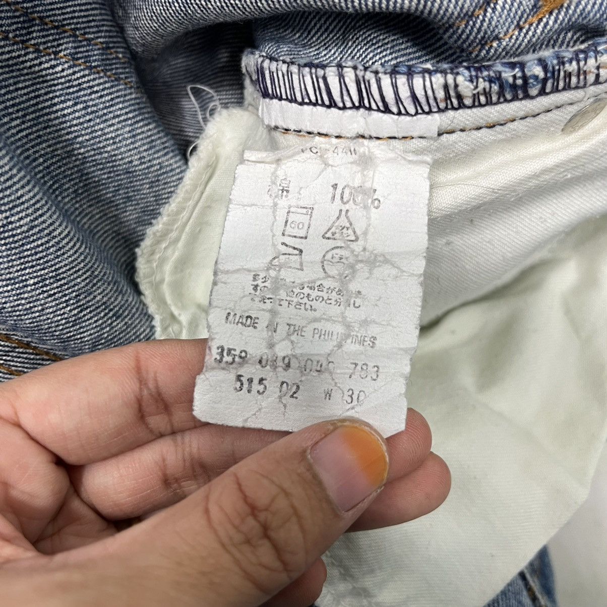 Levi's Vintage Levis Oren Tag Denim Jean Size US 30 / EU 46 - 20 Thumbnail