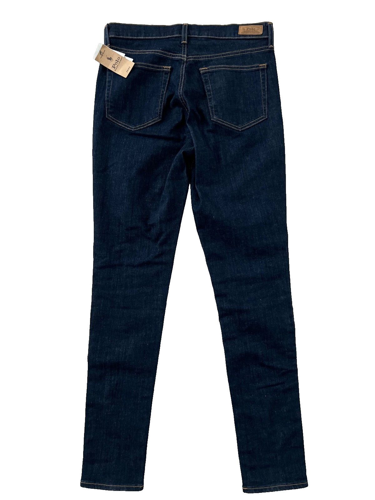 Polo Ralph Lauren Polo Ralph Lauren Skinny Denim Jeans Dark Blue ( 30 ) Size 30" / US 8 / IT 44 - 3 Thumbnail