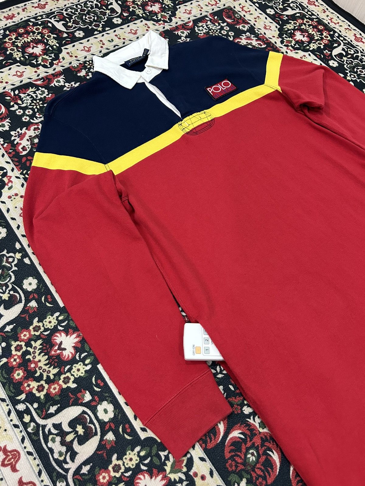 Vtg 90s Polo Rugby Hi Tech