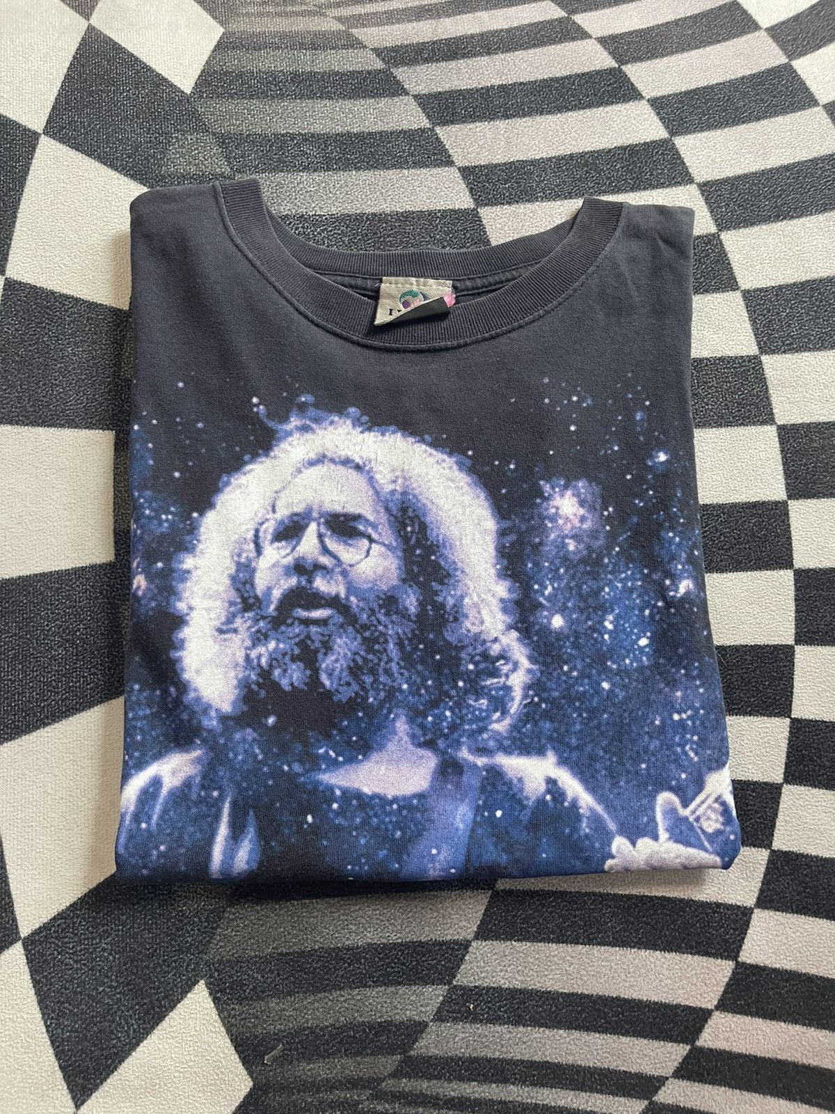 Band Tees Vtg Liquid Blue Jerry Garcia "Space" Tee - Grateful Dead Size US L / EU 52-54 / 3 - 1 Thumbnail