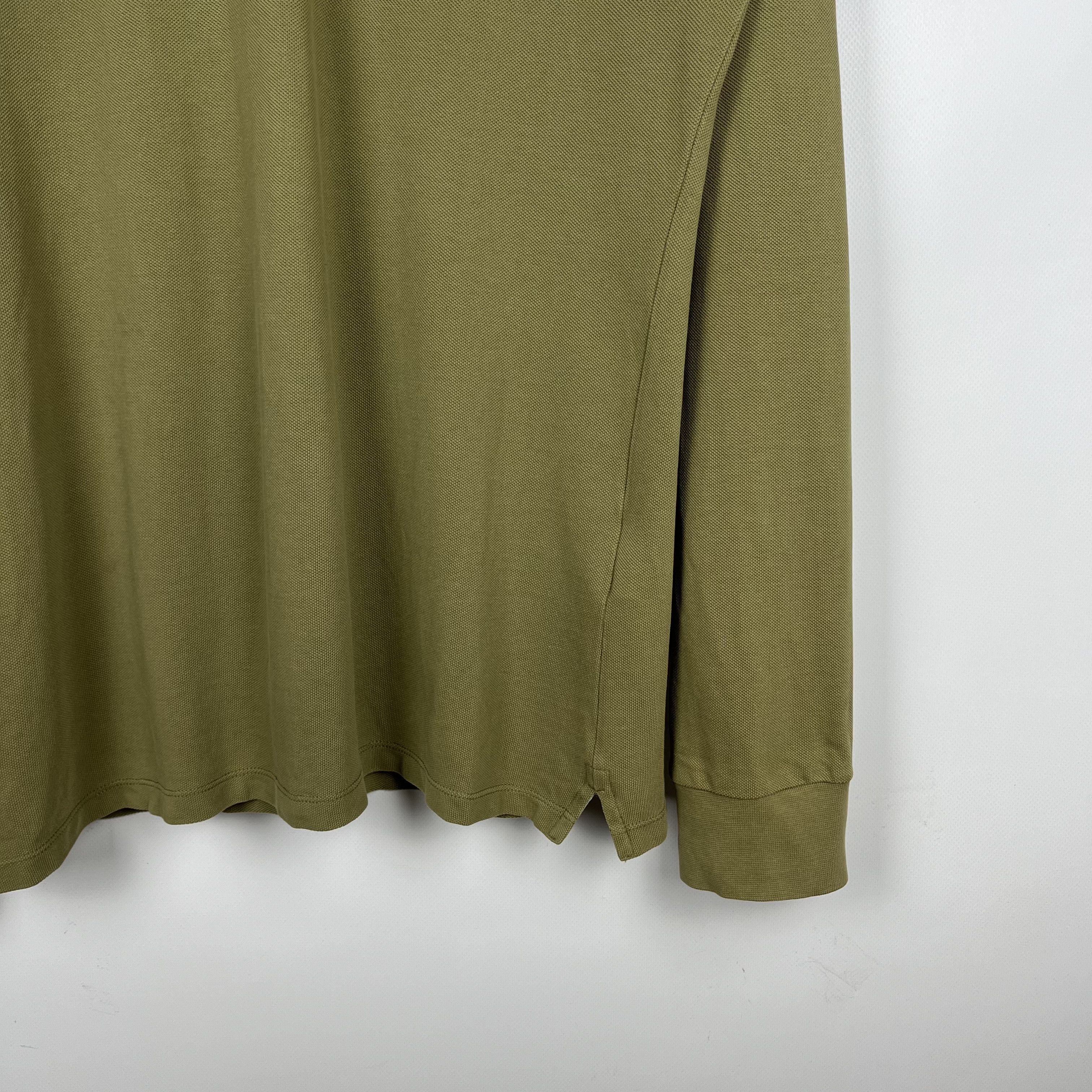 Stone Island Stone Island Patch Program Long Sleeve Polo Shirt Size US L / EU 52-54 / 3 - 4 Thumbnail