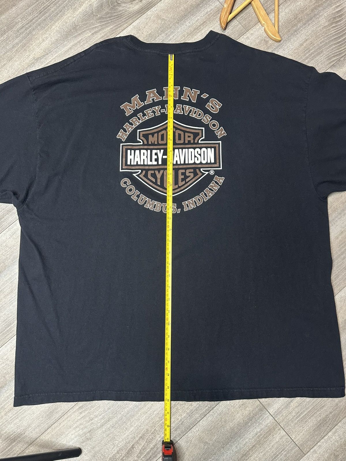 Harley Davidson Vintage Y2K Harley Davidson Motorcycles Eagle Flames Tee 3XL Size US XXL / EU 58 / 5 - 6 Thumbnail
