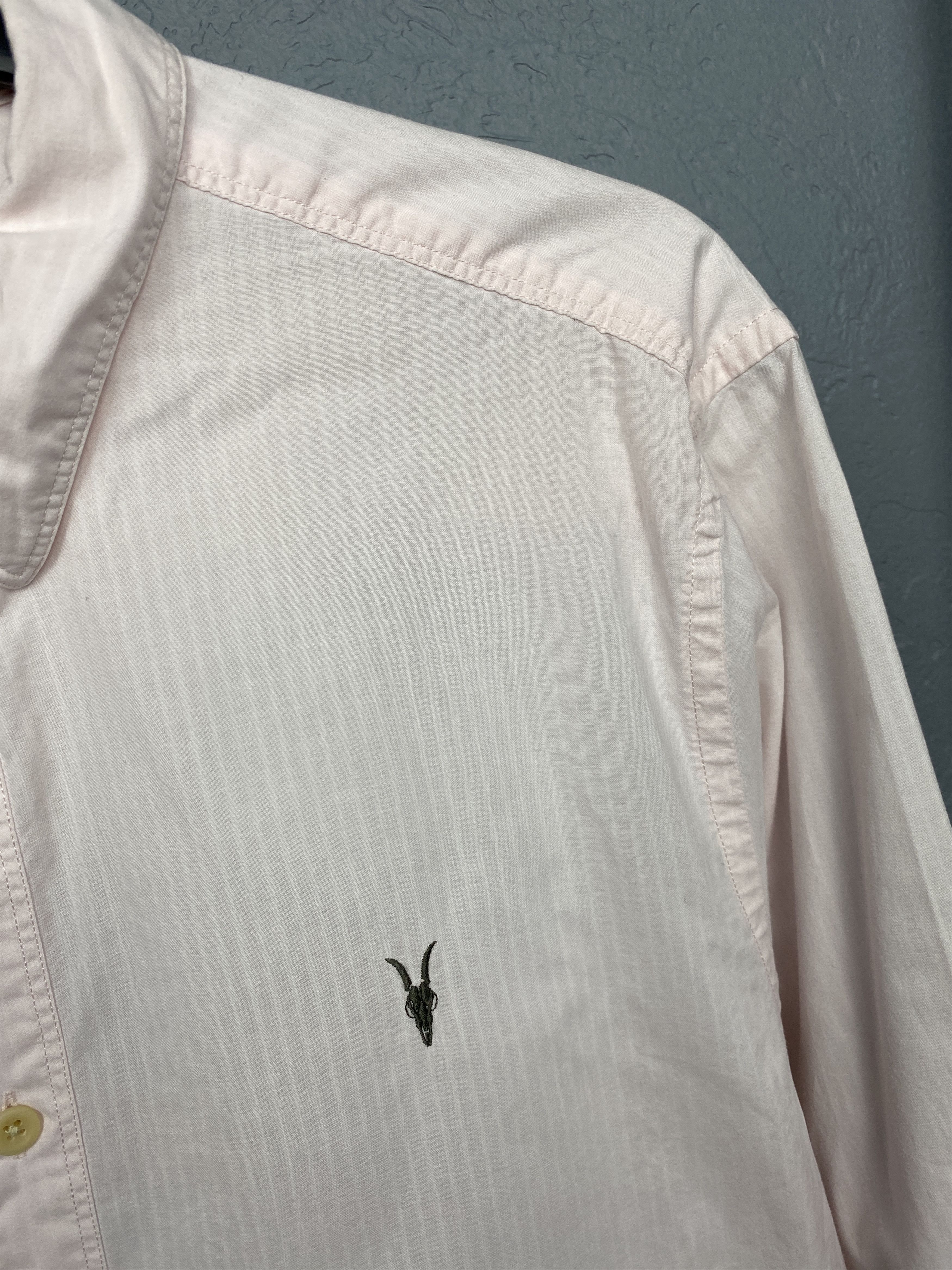 Allsaints Allsaints Vintage Mens Fuller Long Sleeve Shirt Size US XL / EU 56 / 4 - 3 Thumbnail