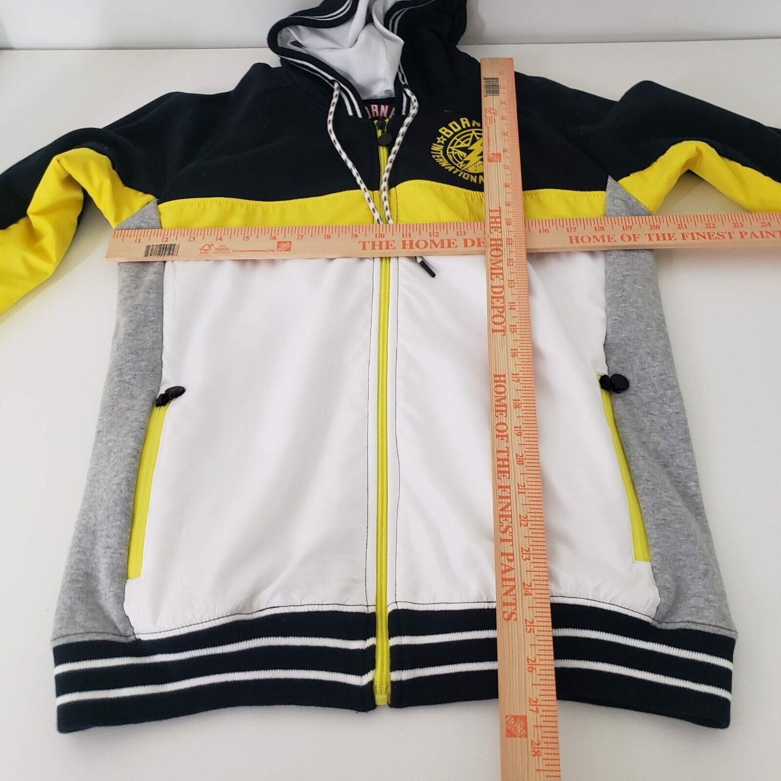 Born Fly Born Fly Bora Bora Embroidered Hoodie Mens Size Medium Full Size US M / EU 48-50 / 2 - 11 Thumbnail