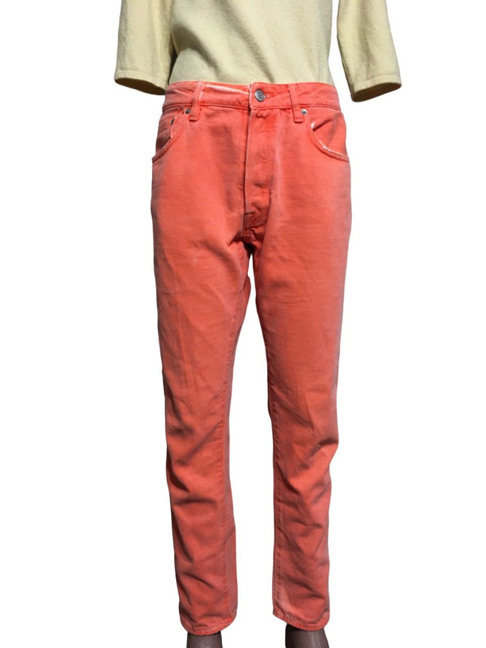 Golden Goose Deluxe Brand Peach White Jeans Size 30