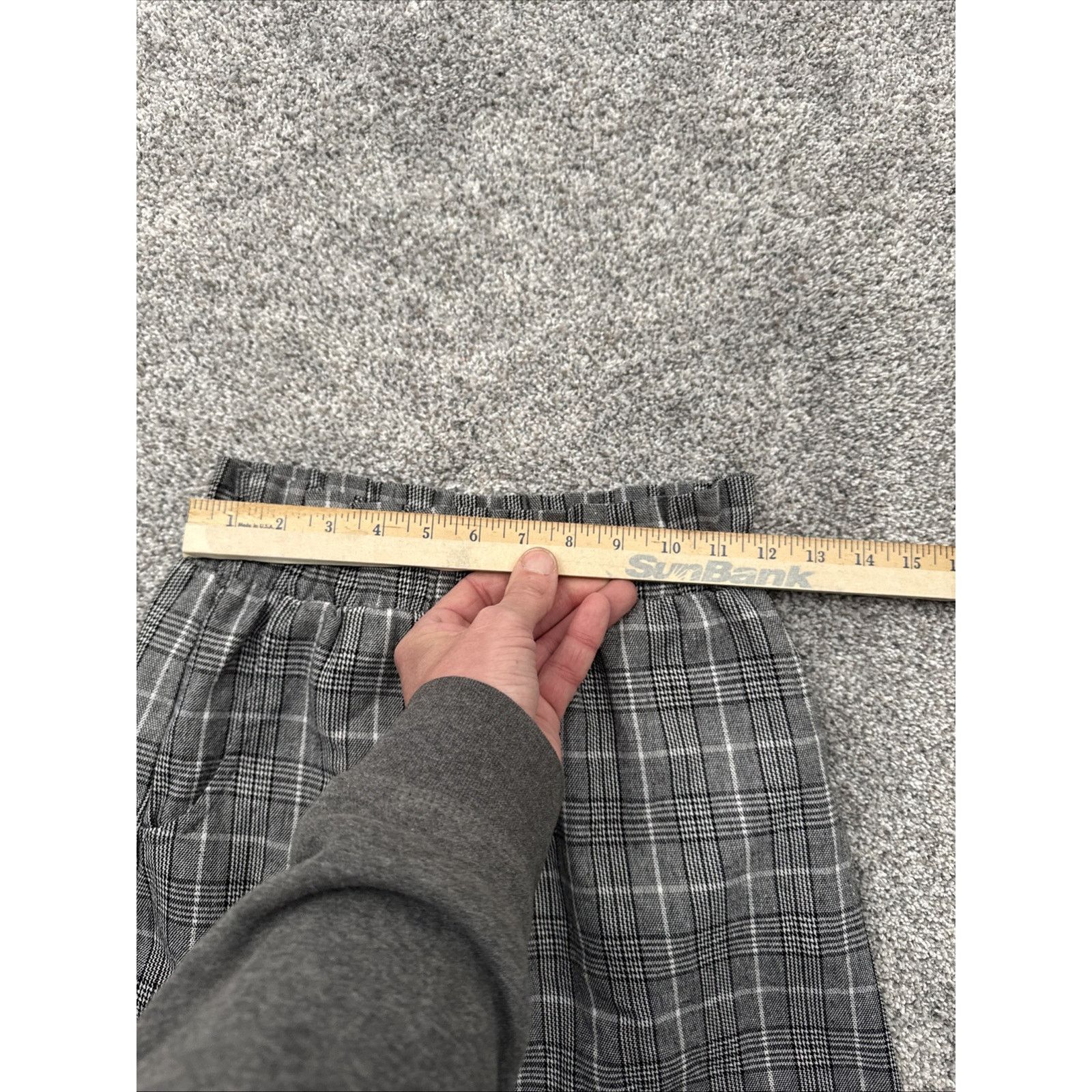 Other Y2K Kendall & Kylie Plaid Mini Skirt Small Dark Academia Size 24" / US 00 / IT 34 - 2 Thumbnail
