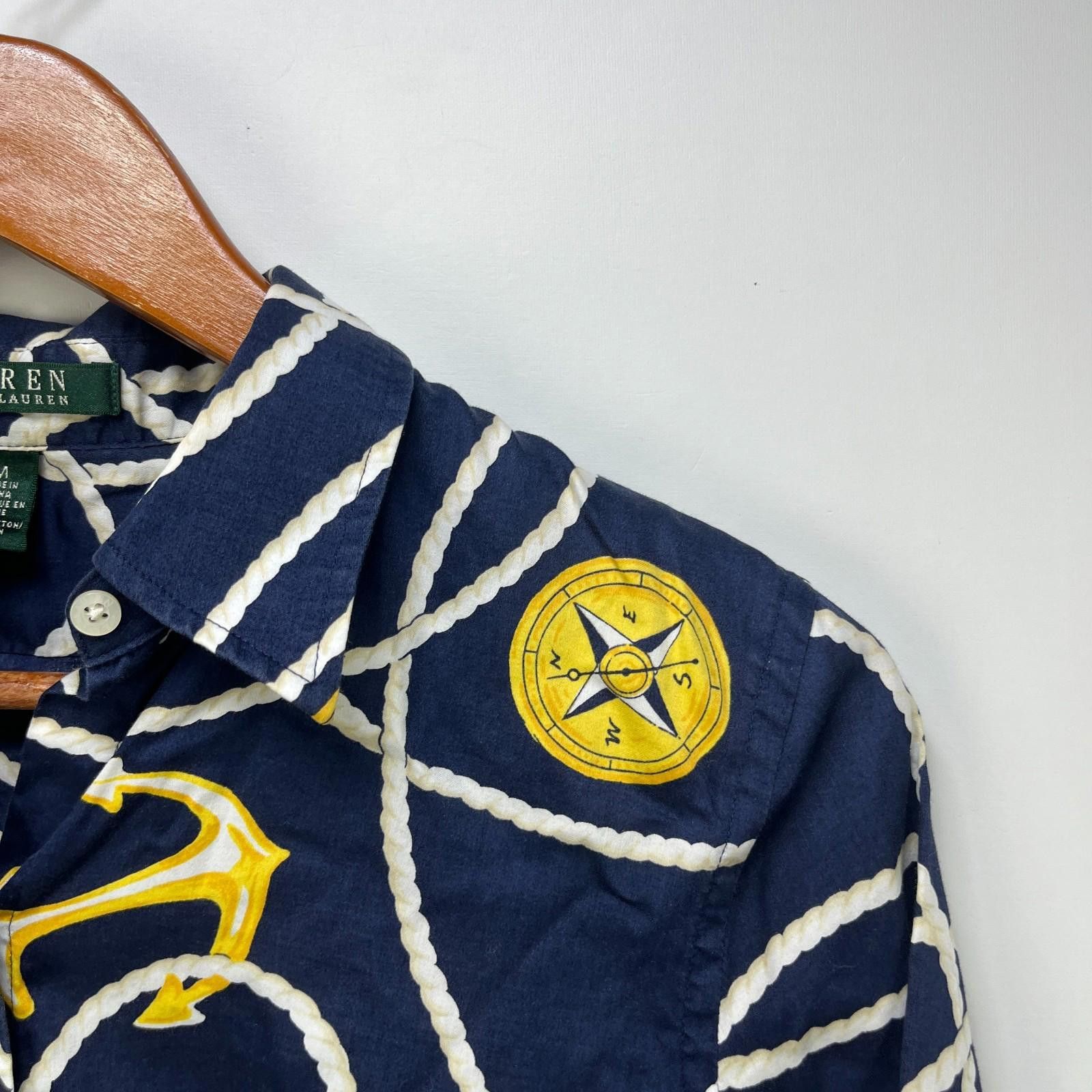 Polo Ralph Lauren Vintage Polo Ralph Lauren Womens Sailing Shirt Medium Size M / US 6-8 / IT 42-44 - 3 Thumbnail
