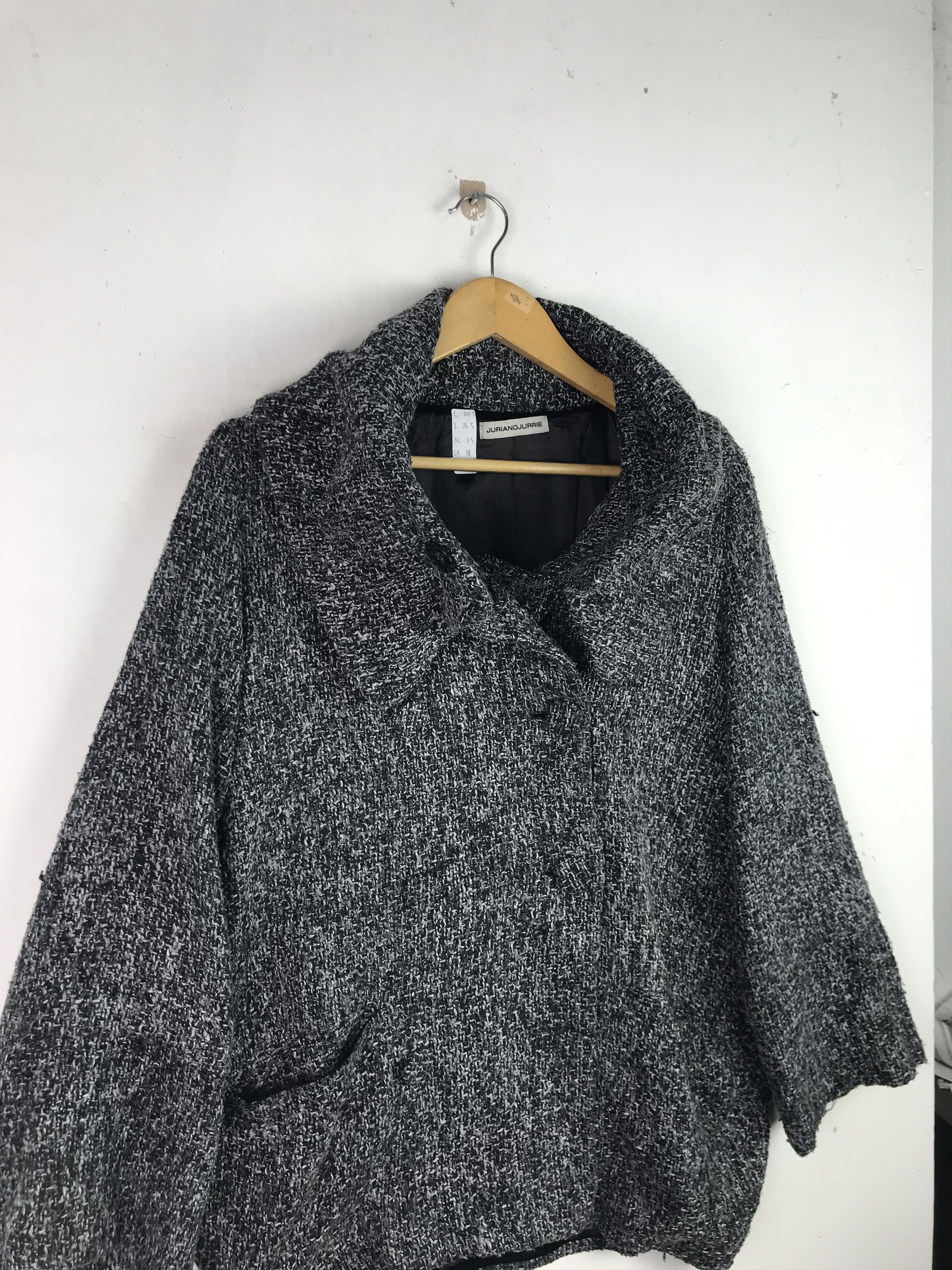 Other Very Rare Juriano Jurrie Rare Design Big Collar Jacket Size US M / EU 48-50 / 2 - 7 Thumbnail