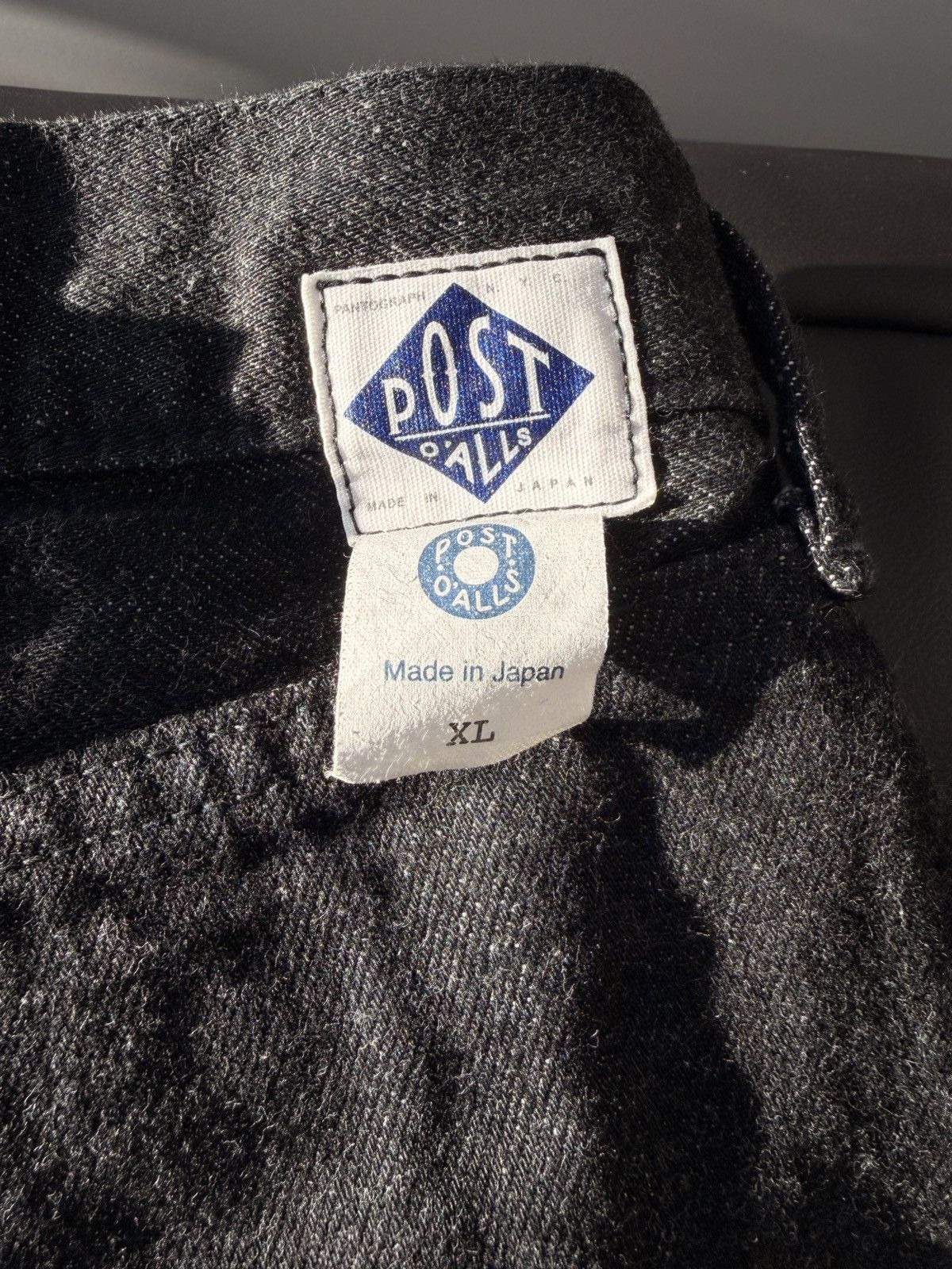 Post Overalls Post O'Alls 12oz. selvedge denim black Size US 34 / EU 50 - 3 Thumbnail