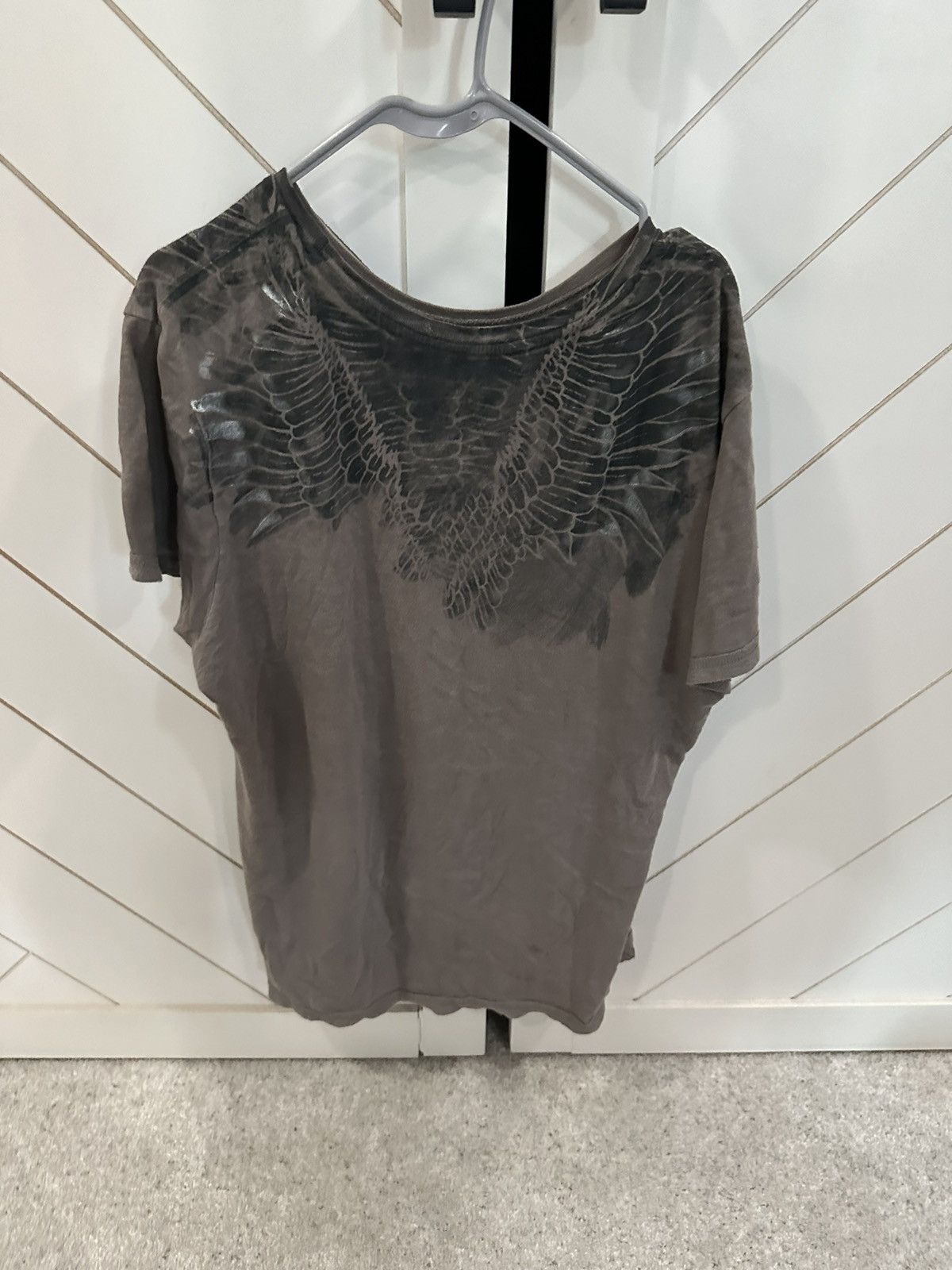 Vintage Grungy wings shirt Size US L / EU 52-54 / 3 - 2 Thumbnail
