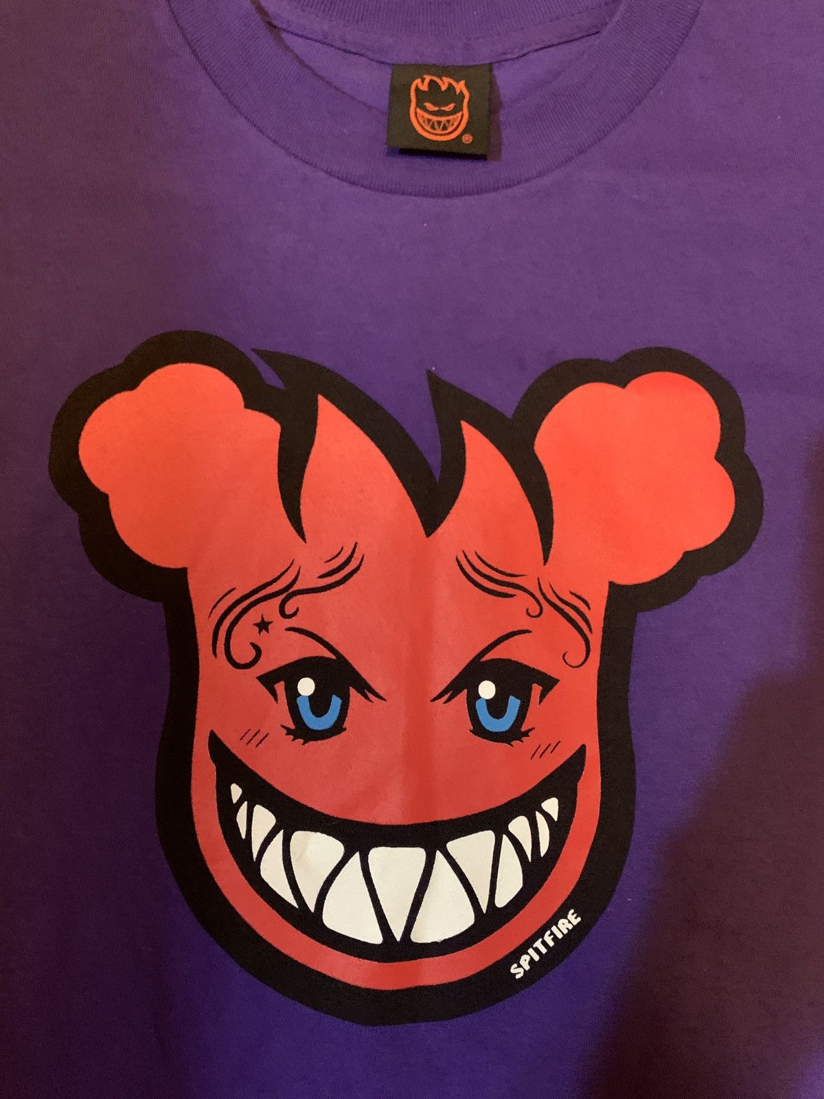 Spitfire DIVA x Spitfire Purple Collab Tee Size US S / EU 44-46 / 1 - 2 Thumbnail