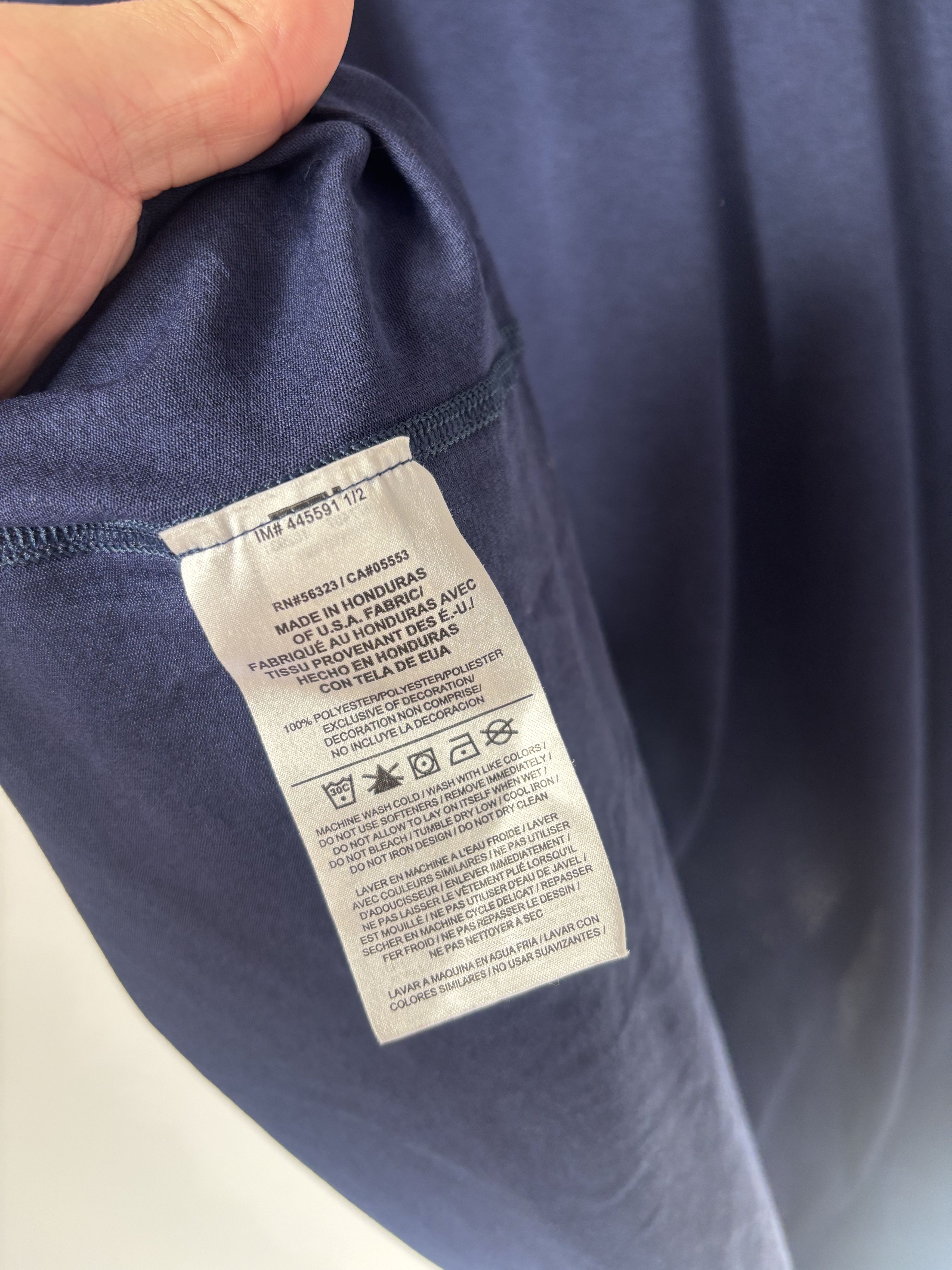 Nike Nike Dri Fit Patriots Super Bowl Champions Tee XL Navy Size US XL / EU 56 / 4 - 5 Thumbnail
