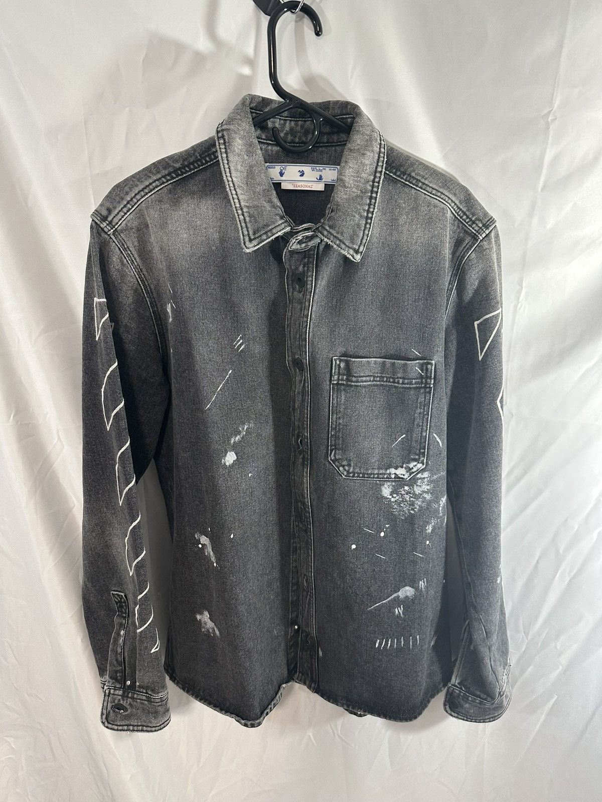 Off-White OFF WHITE DENIM SHIRT Size US L / EU 52-54 / 3 - 3 Thumbnail
