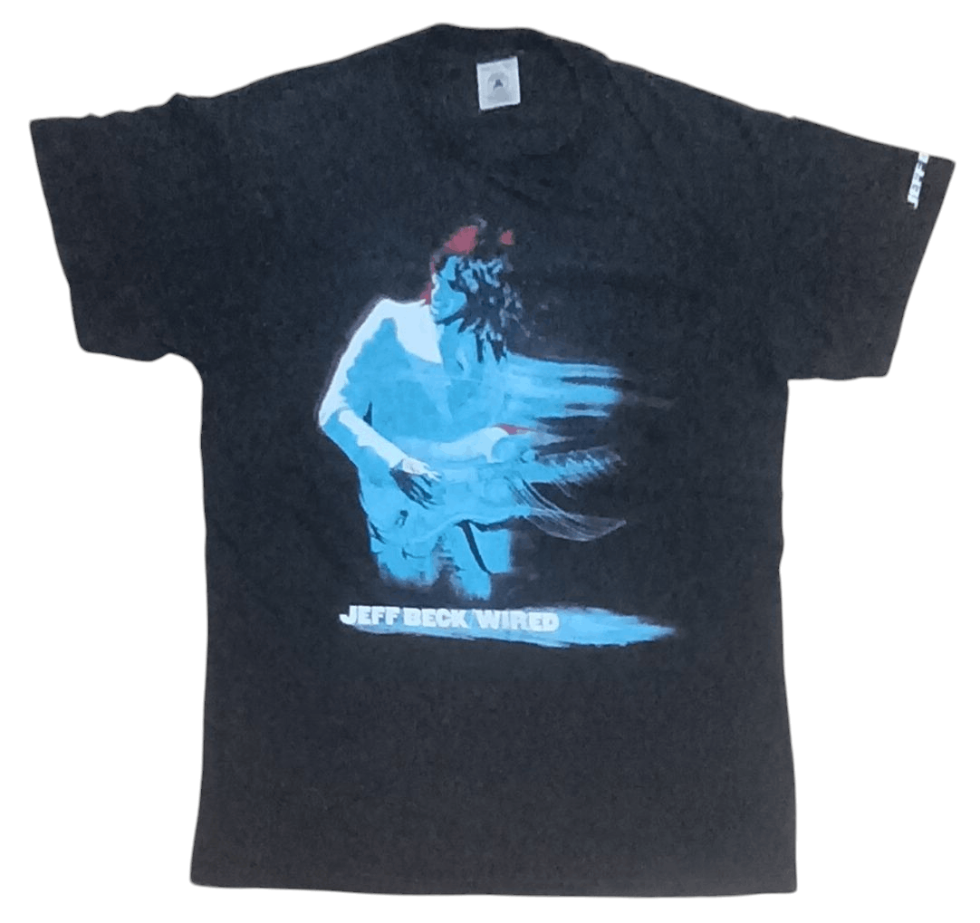 Band Tees VINTAGE Y2K JEFF BECK WIRED TOUR SHIRT Size US M / EU 48-50 / 2 - 1 Thumbnail