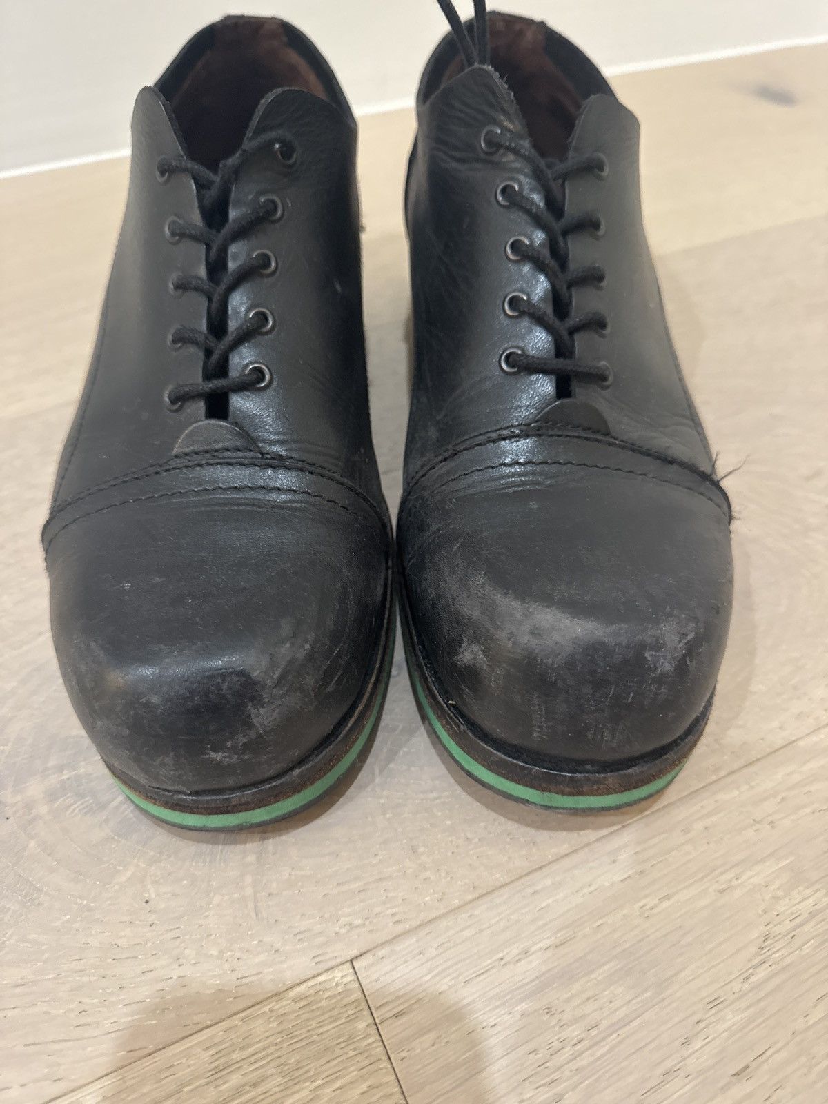 Dirk Bikkembergs Dirk Bikkembergs S/S1996 Screw-in Derbies Size US 9 / EU 42 - 2 Thumbnail
