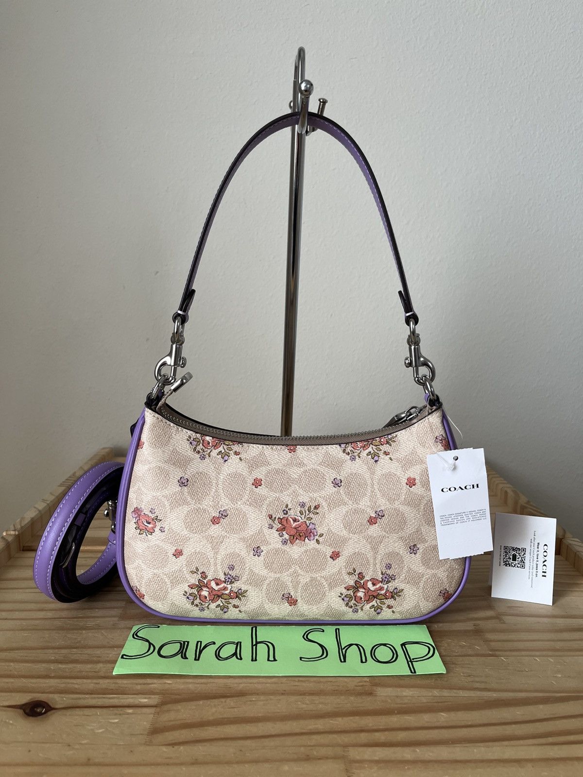 Coach Coach Teri Shoulder Bag In Signature Floral Printed Size ONE SIZE - 2 Thumbnail
