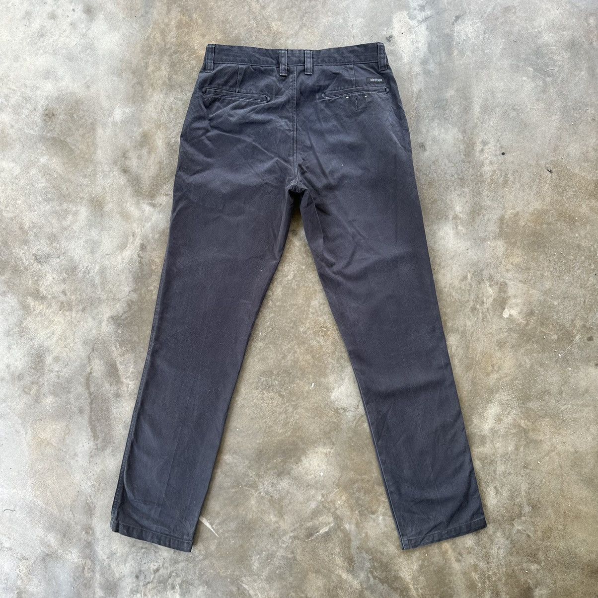Japanese Brand Vintage Viettien Black Casual Trousers Pants Size US 30 / EU 46 - 9 Thumbnail