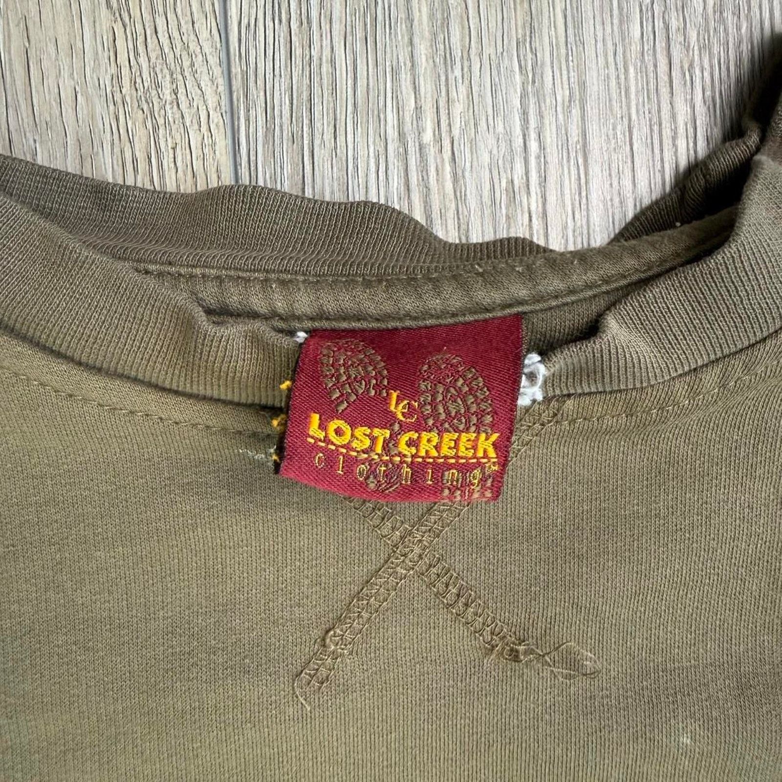 Other Vintage y2k lost creek clothing eagle sweatshirt Size US L / EU 52-54 / 3 - 5 Thumbnail