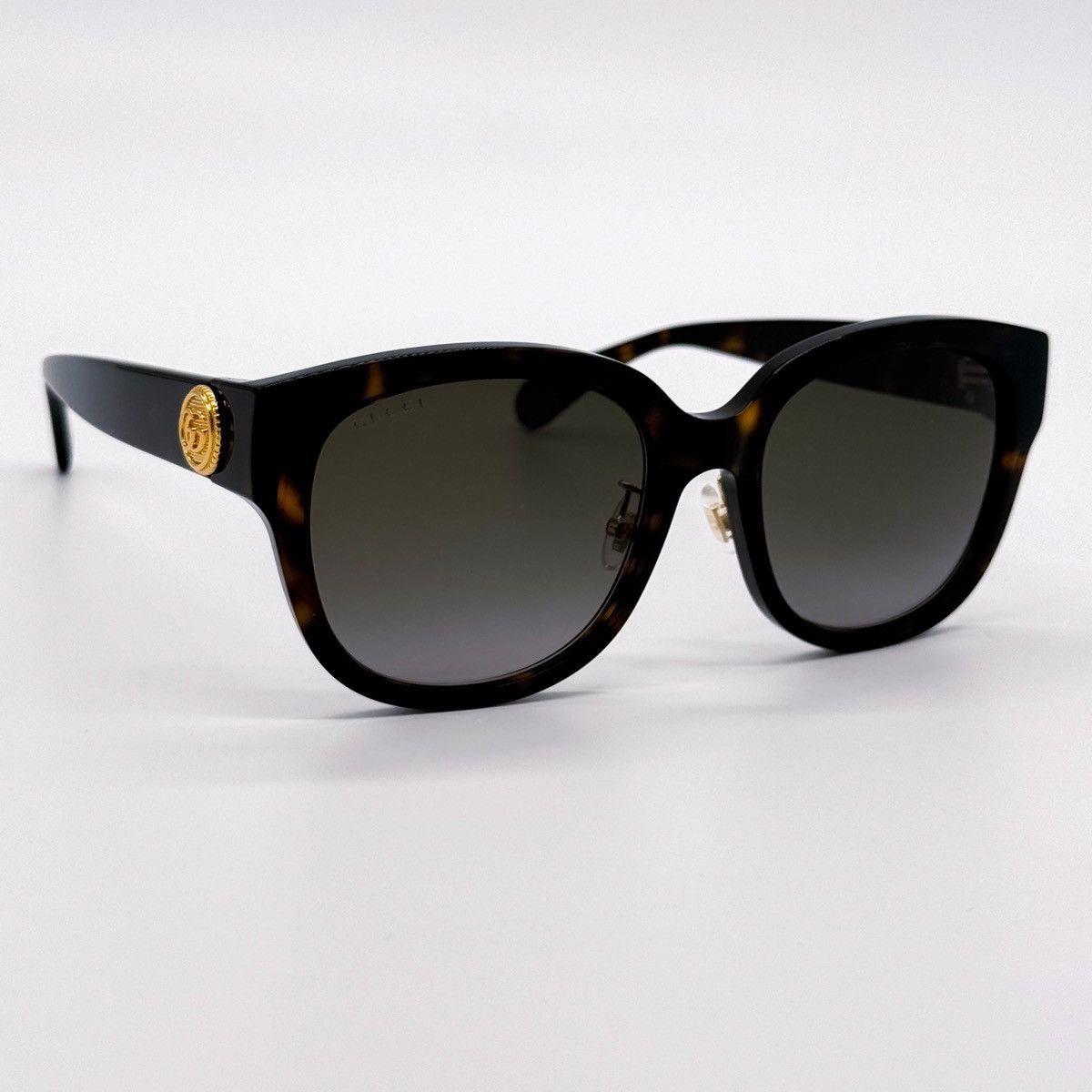 Gucci NEW GUCCI GG1409SK 002 ROUND BROWN GREY WOMEN SUNGLASSES Size ONE SIZE - 6 Thumbnail