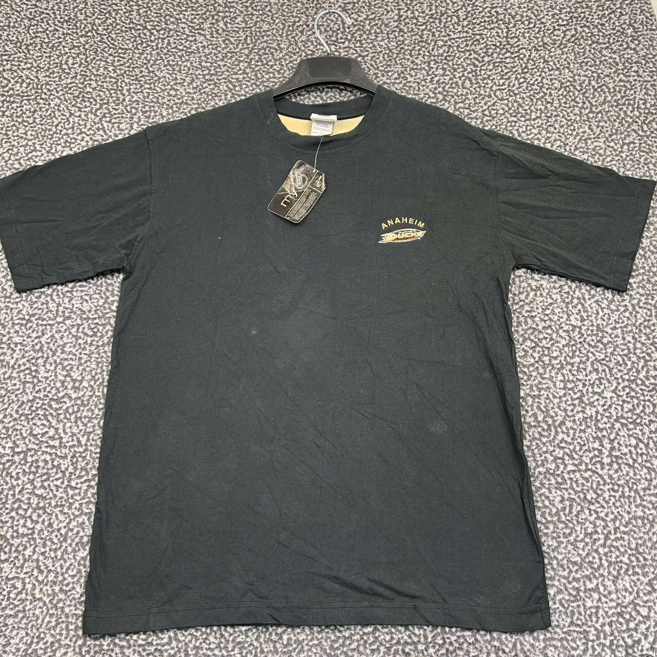 NHL Anaheim Ducks Shirt Men NHL Short Sleeve Crew Neck Cotton L Size US L / EU 52-54 / 3 - 1 Thumbnail