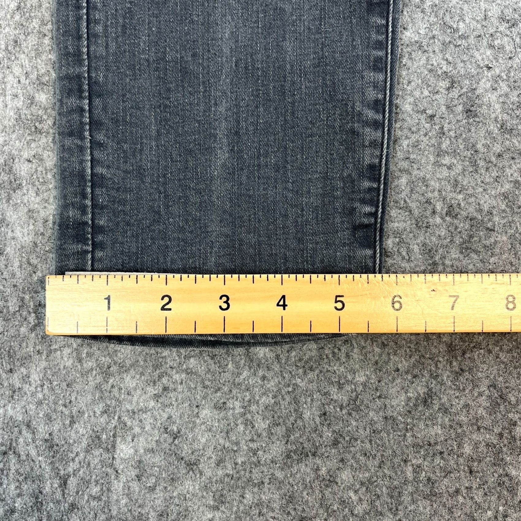 G-Star G Star Mens Jeans Slim Skinny 36 34 Grey Distressed Stretch Revend Denim 5-Pocket Design Slim Mens Jeans Grey Revend 3301 Size US 36 / EU 52 - 3 Thumbnail