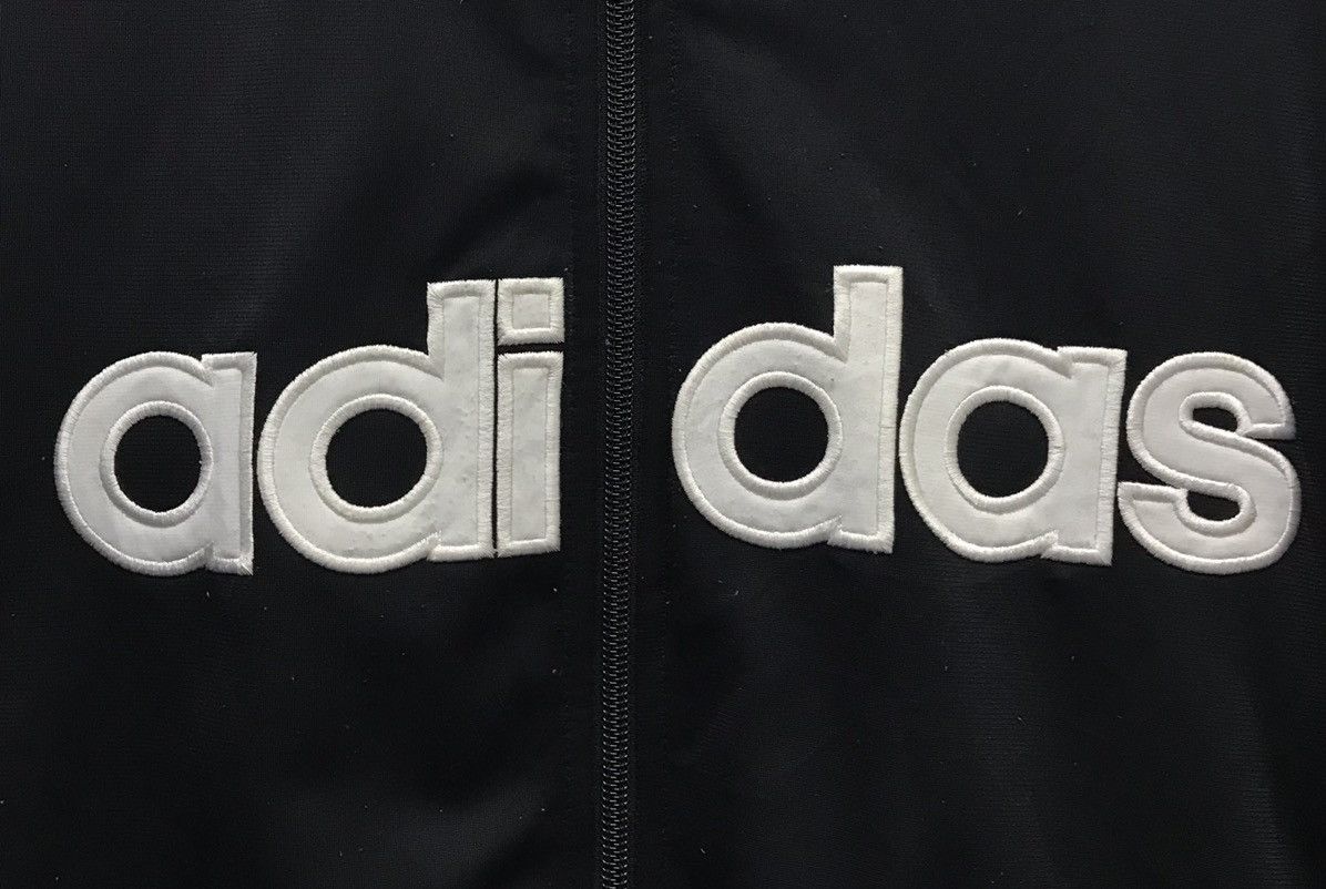 Adidas × Vintage Vintage Adidas Big Logo Jacket Size US L / EU 52-54 / 3 - 4 Thumbnail