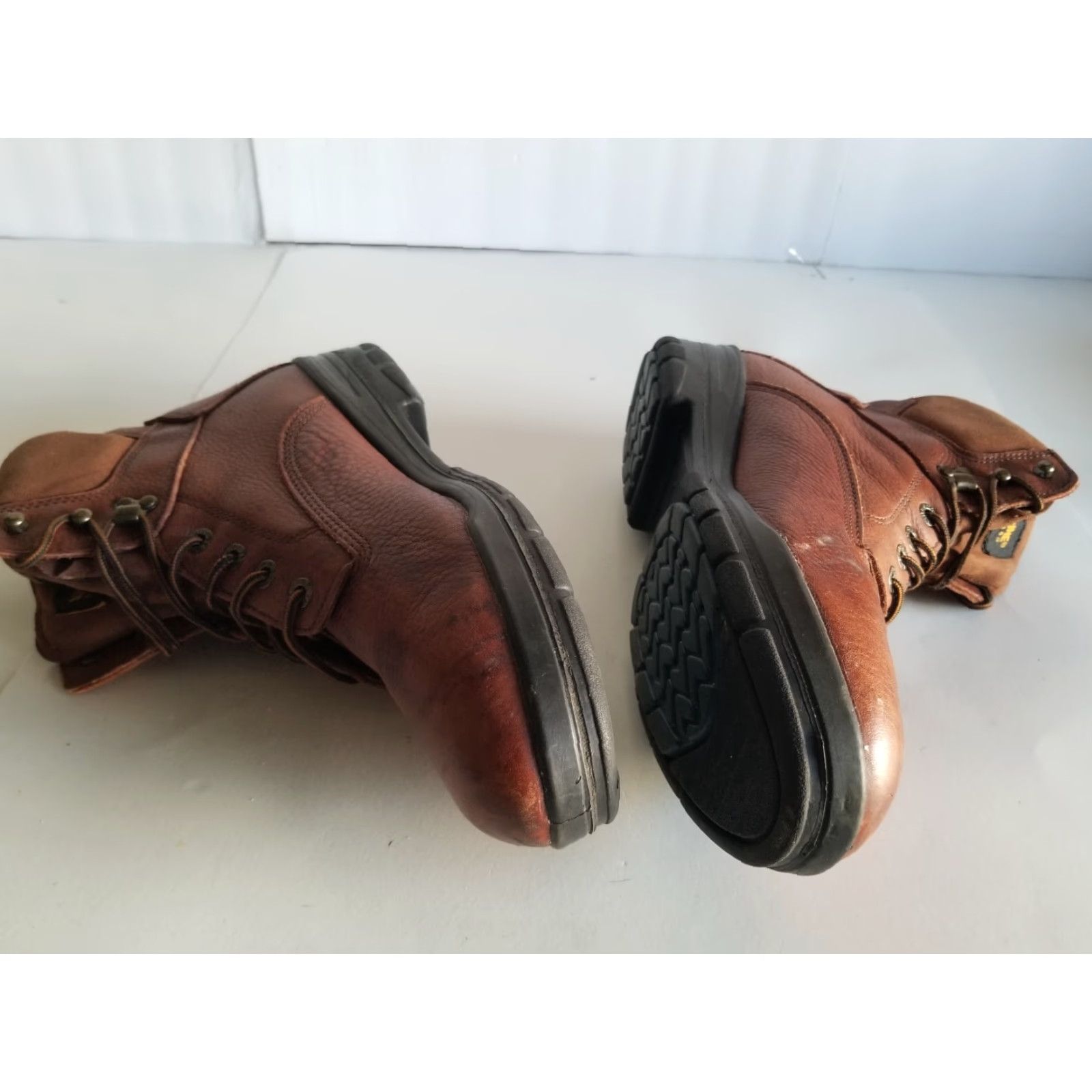 Vintage Wolverine Durashocks SR 6" Soft Toe Boot Brown Men's Size 14 Medium Size US 13 / EU 46 - 7 Thumbnail