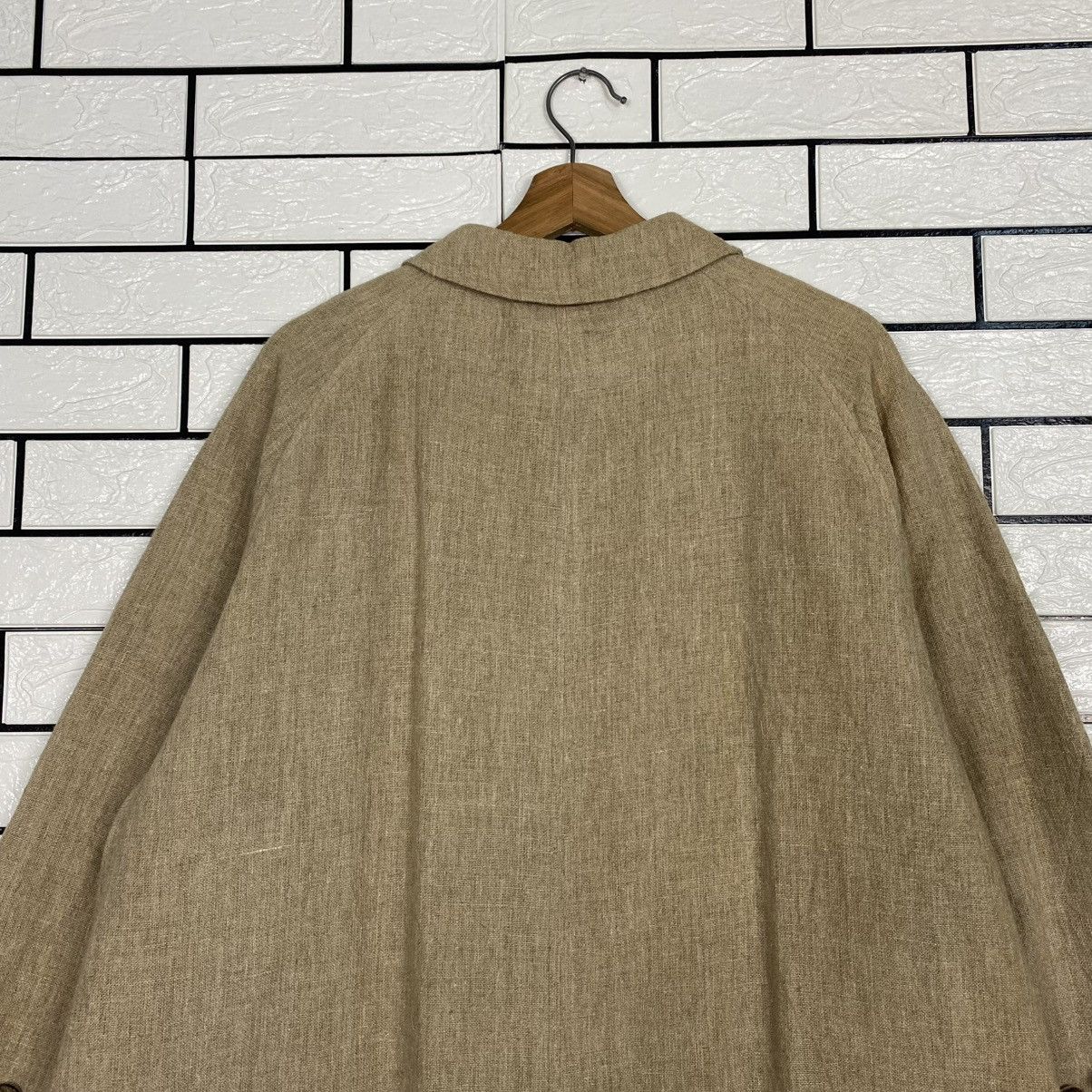 Issey Miyake Vintage Issey Miyake Oversized Balloon Jacket Linen Wool Size US L / EU 52-54 / 3 - 11 Thumbnail
