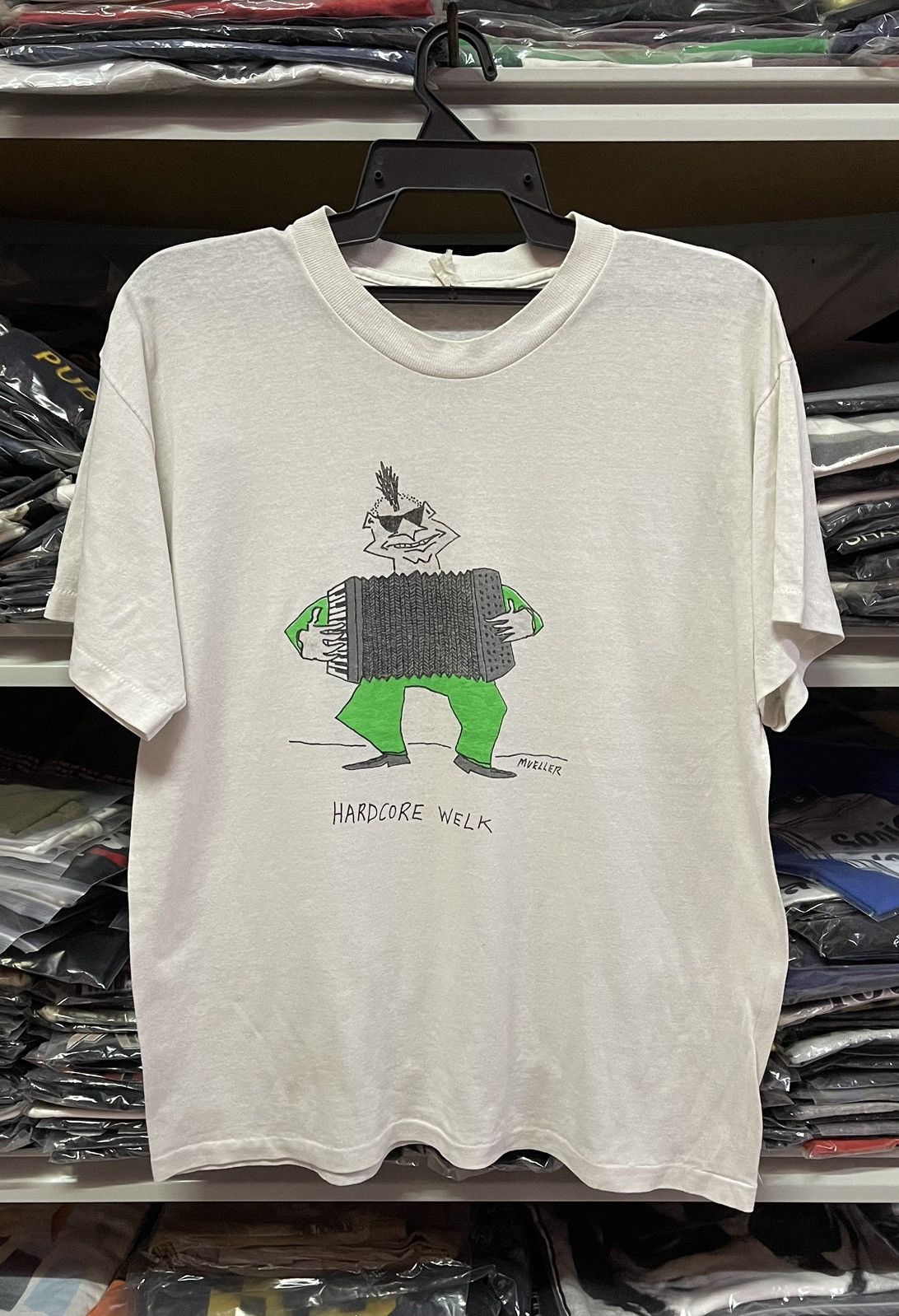 Vintage Vintage Mueller Hardcore Welk🔥🔥🔥 Size US L / EU 52-54 / 3 - 1 Thumbnail