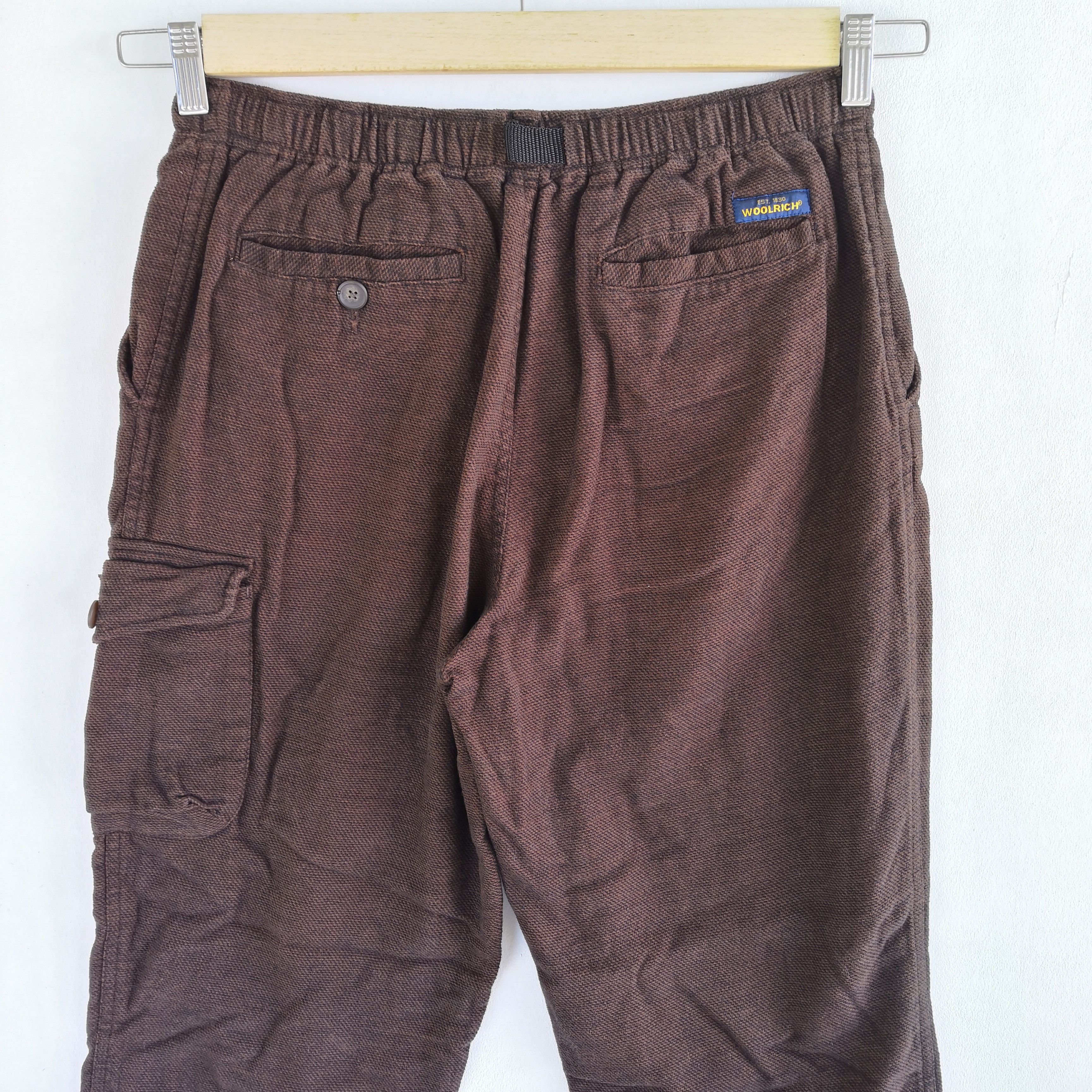 Japanese Brand Vintage Woolrich Cargo Pants Japanese Multi Pocket Trousers Size US 32 / EU 48 - 4 Thumbnail